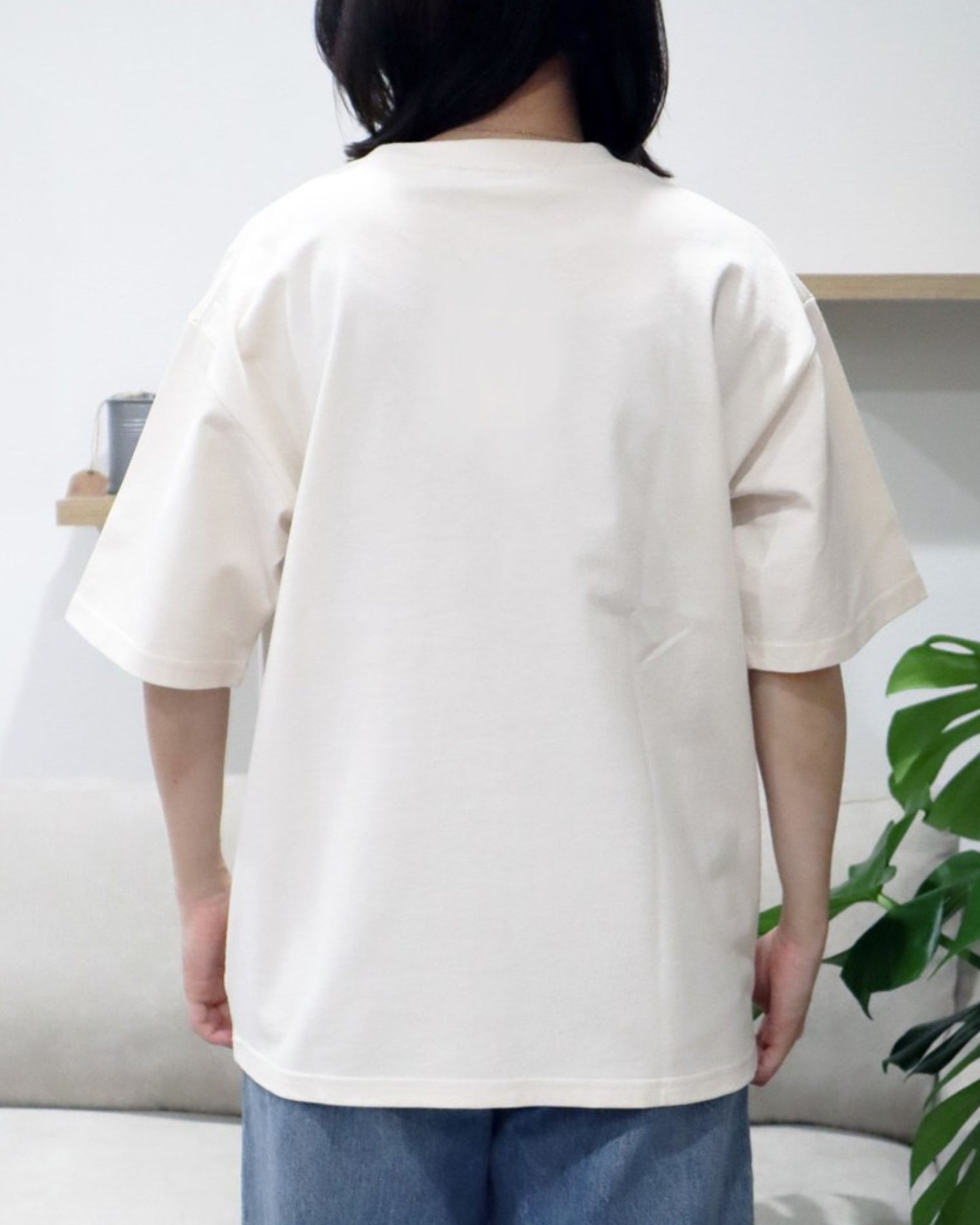 ワンポイント刺繍T　クリームソーダ