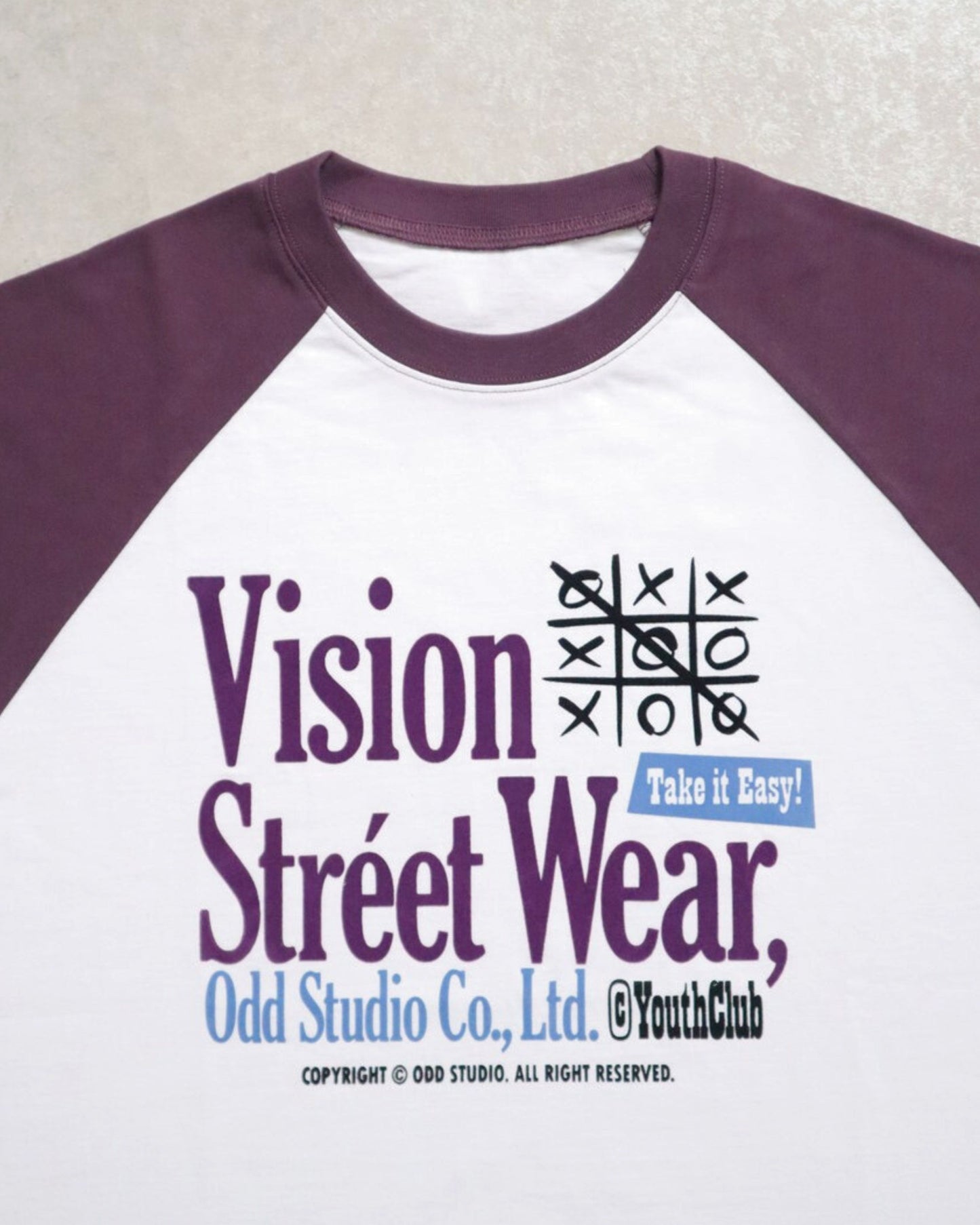 【ODDSTUDIO】Raglan T-shirt