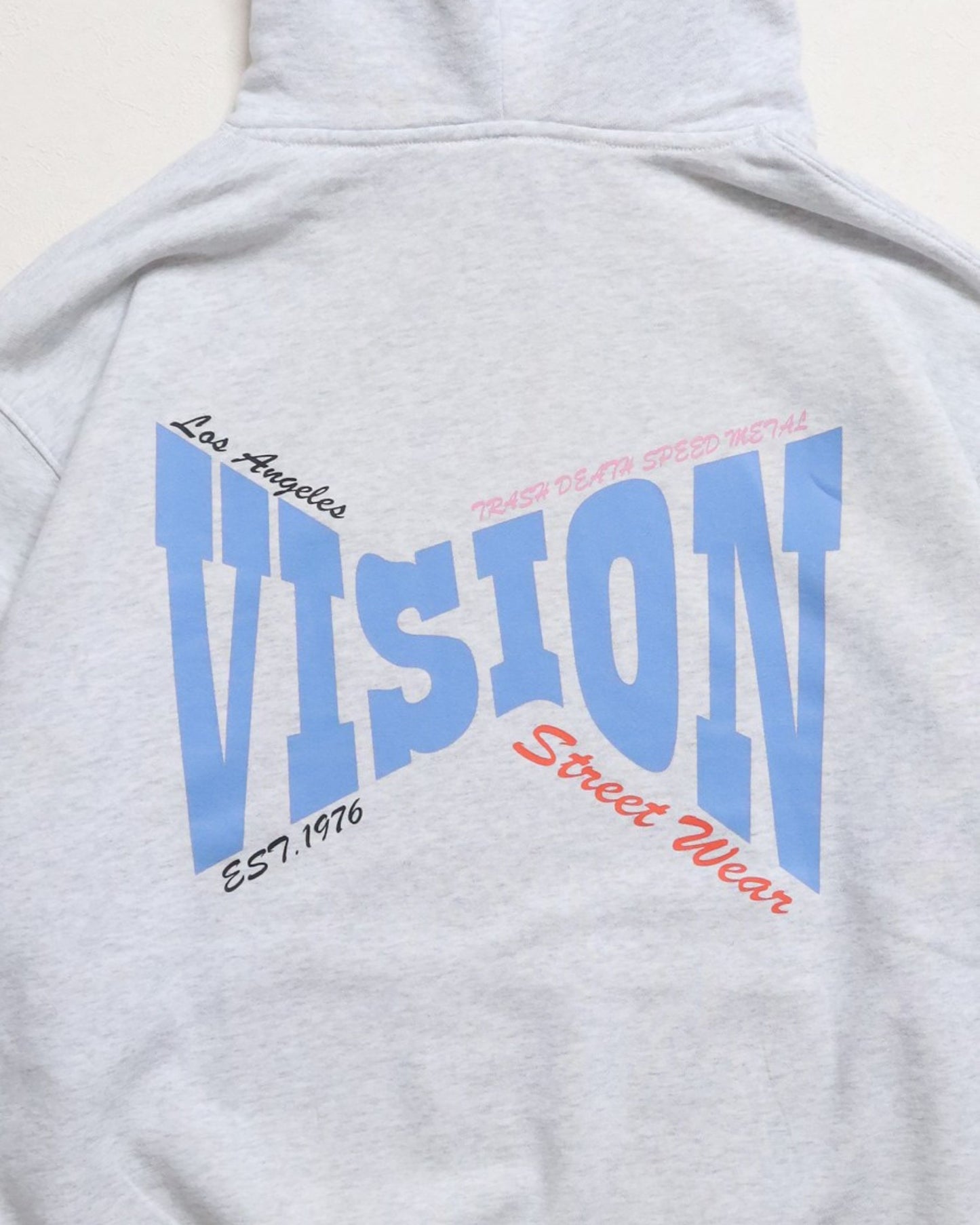 Bleach X Logo Hoodie / ヴィンテージ加工BIGロゴパーカー