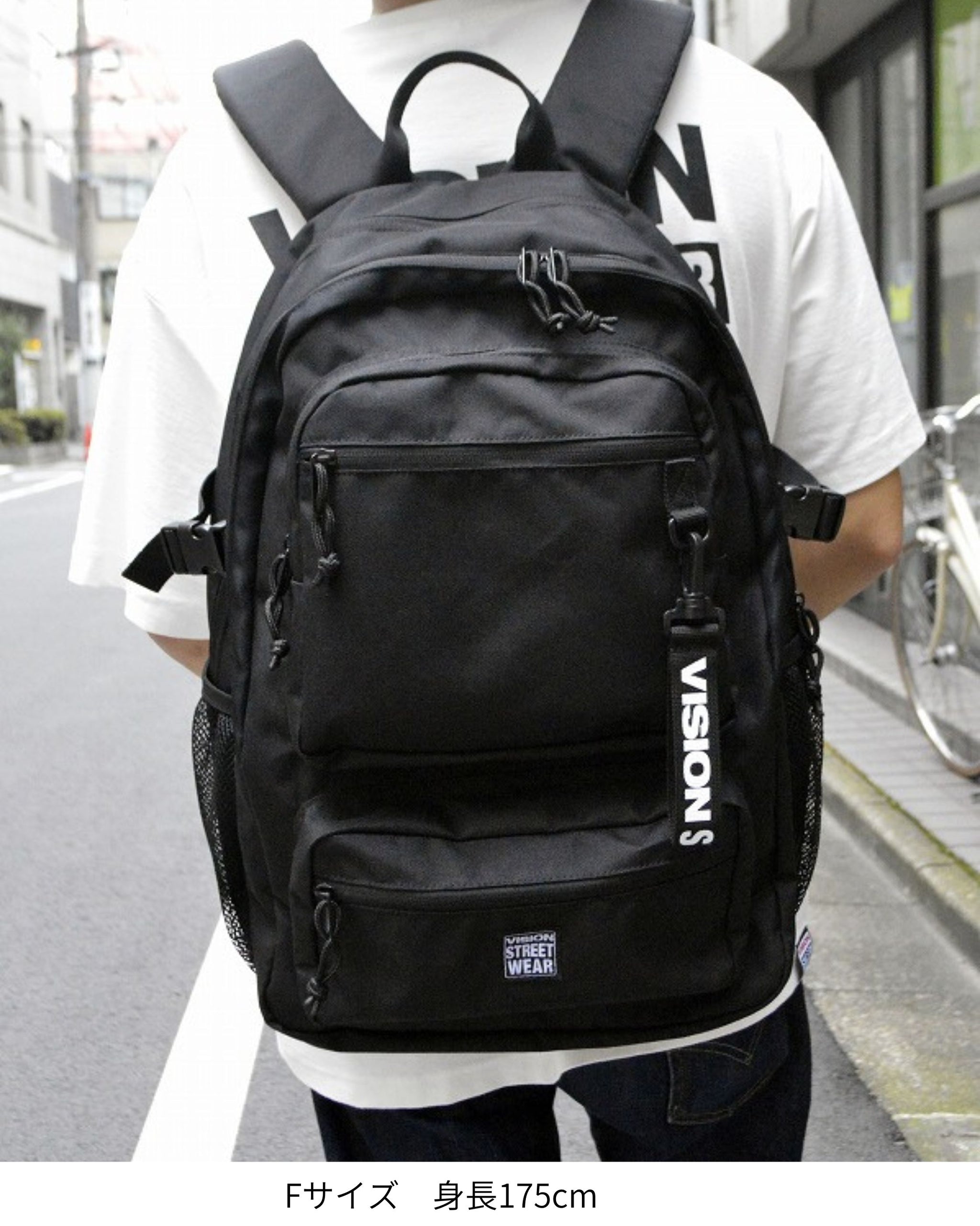 2-POCKET BACKPACK / 大容量フロントポケット付きリュックサック