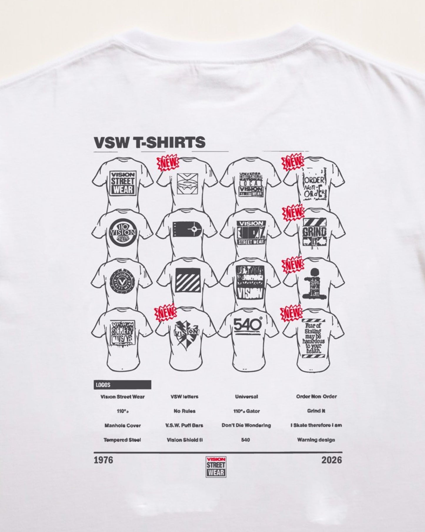 50th*Archive Tee / VSW 50th アーカイブTシャツ
