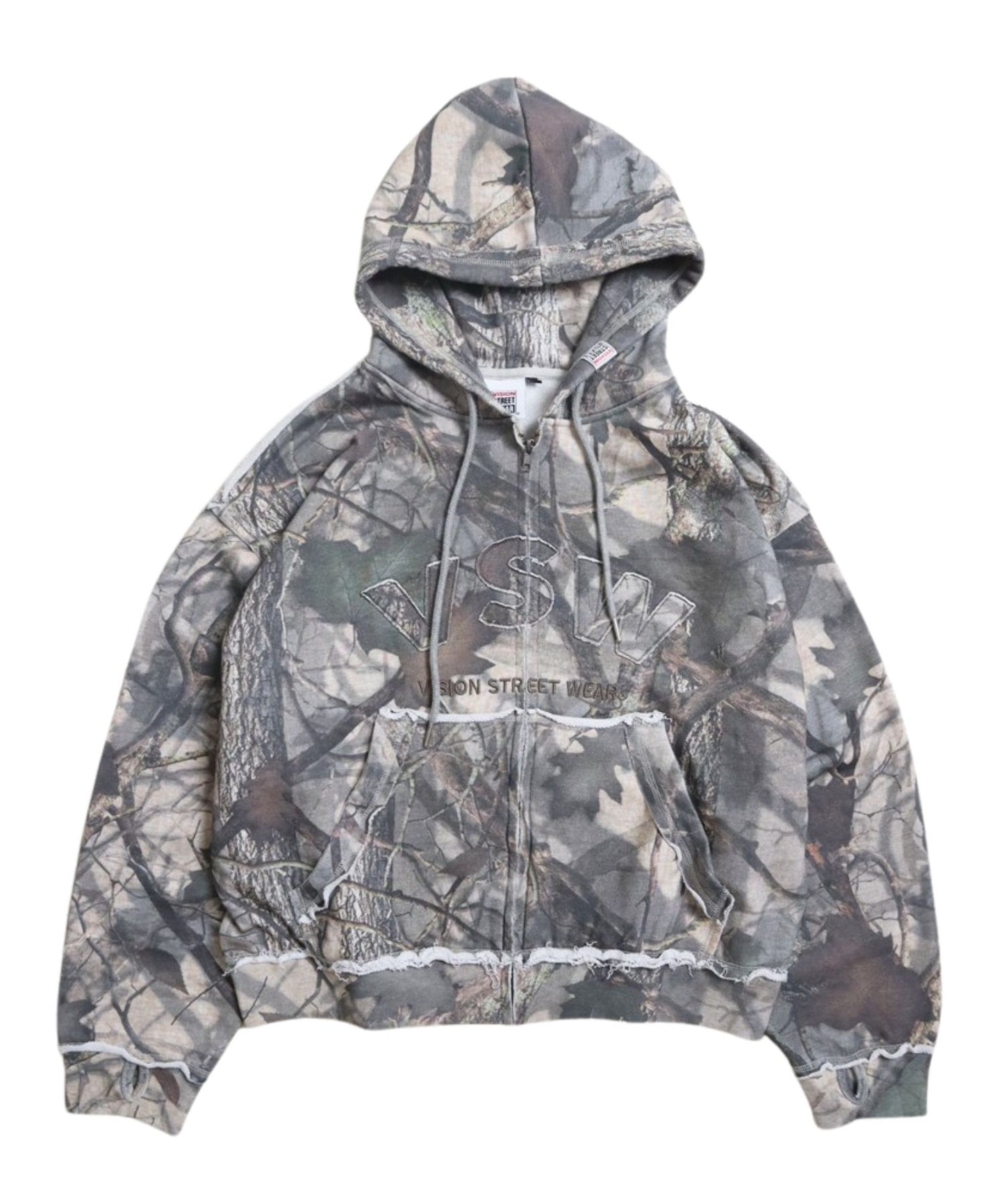 Pigment logo hoodie / ピグメントZIPパーカー