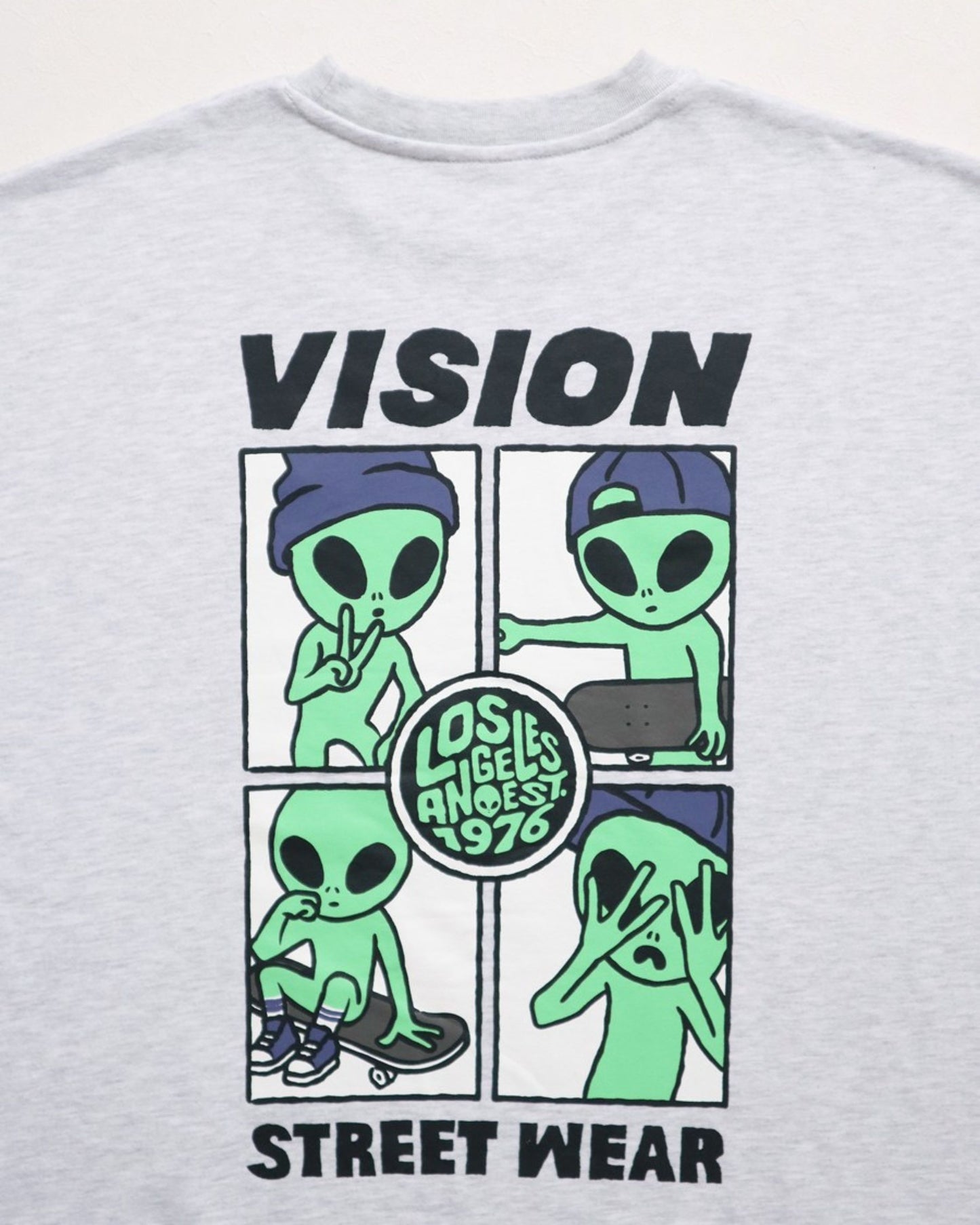 ID Photo Alien Sweatshirt / エイリアングラフィックロンT