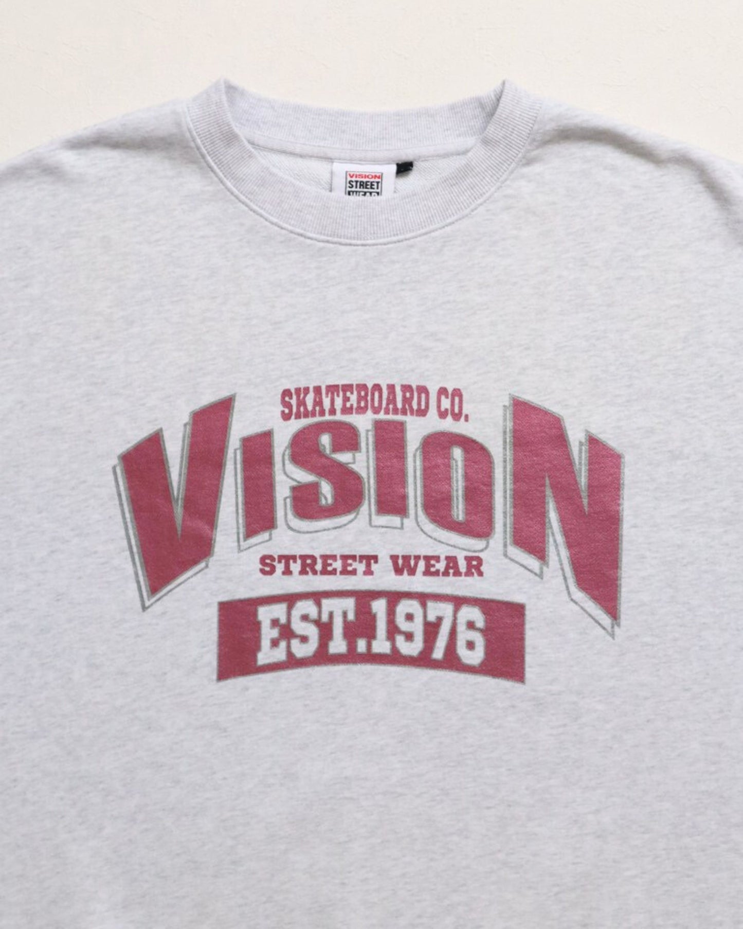 Bleach College Sweat / 箔プリントロゴスウェット