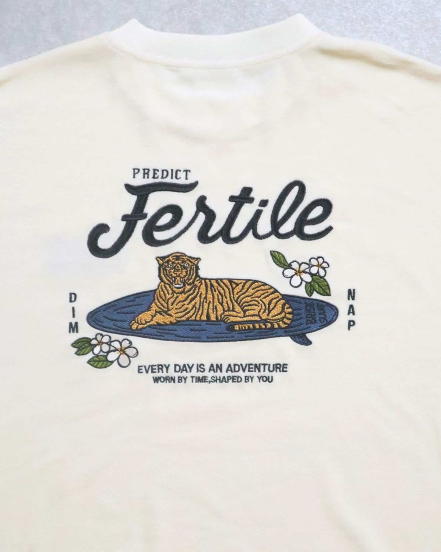 Tiger Surf  Velor Sweatshirt