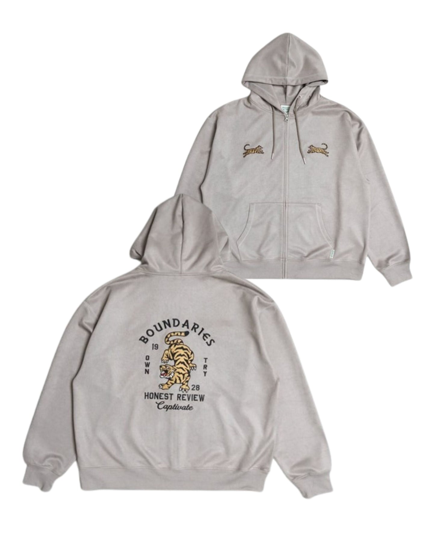 Tiger Suede Hoodie