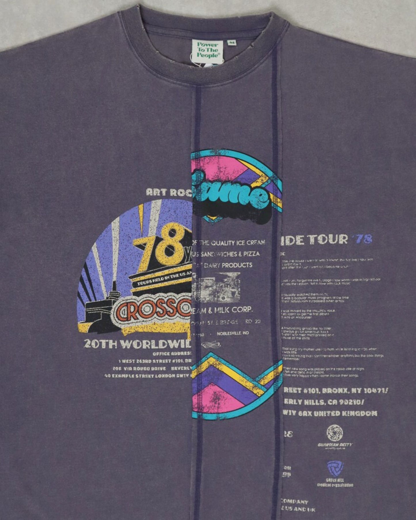 Snow Wash Poster Remake Big Tee