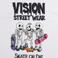 Skull Dry T / 清涼素材スカルTシャツ