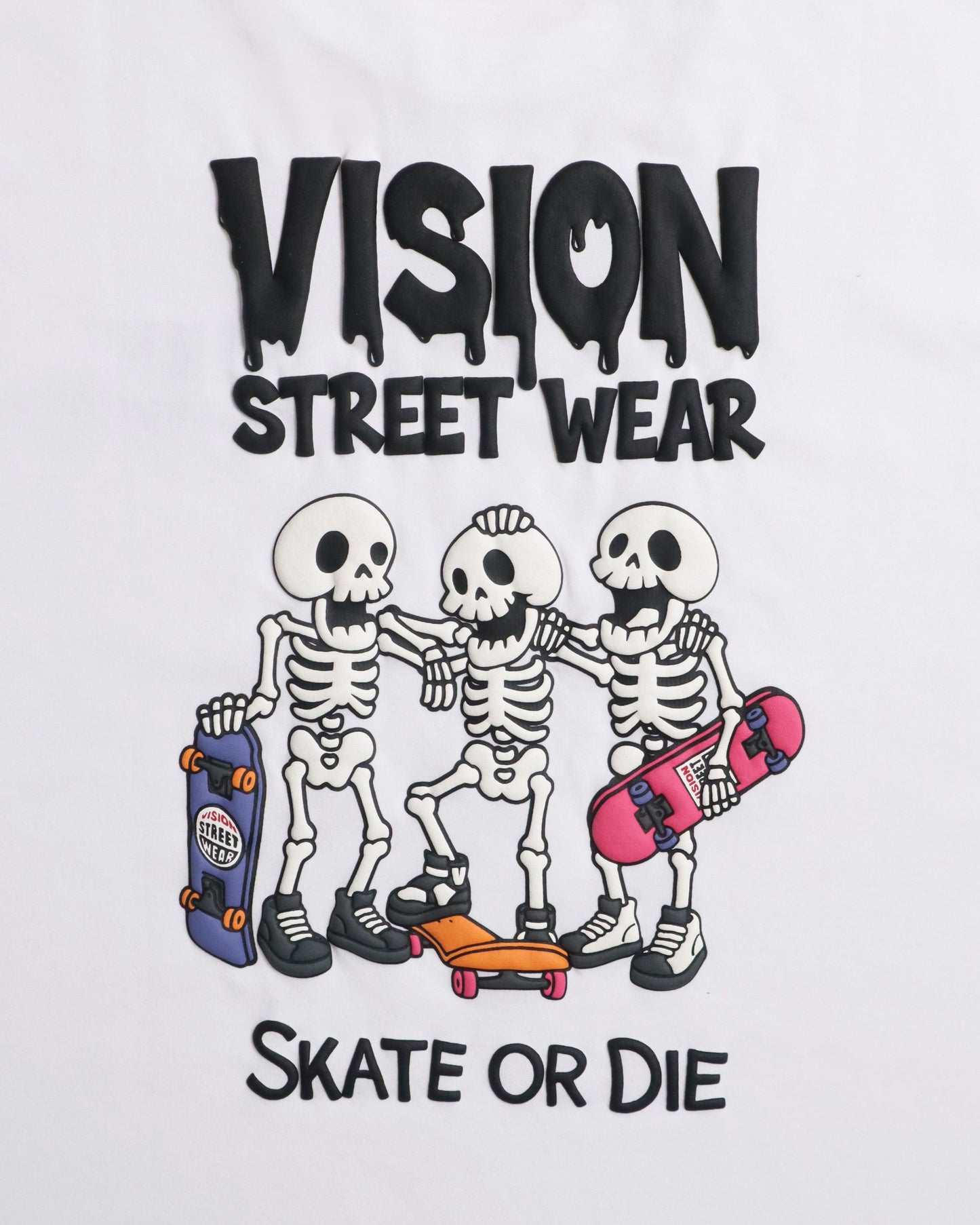 Skull Dry T / 清涼素材スカルTシャツ