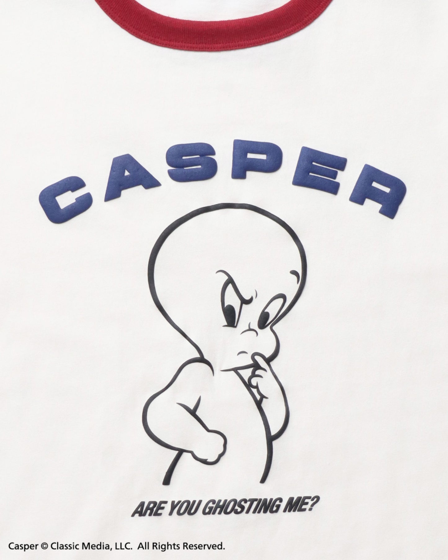 【キャスパー】リンガーTシャツ
