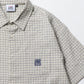 Seersucker Check Shirt / シアサッカーチェックシャツ