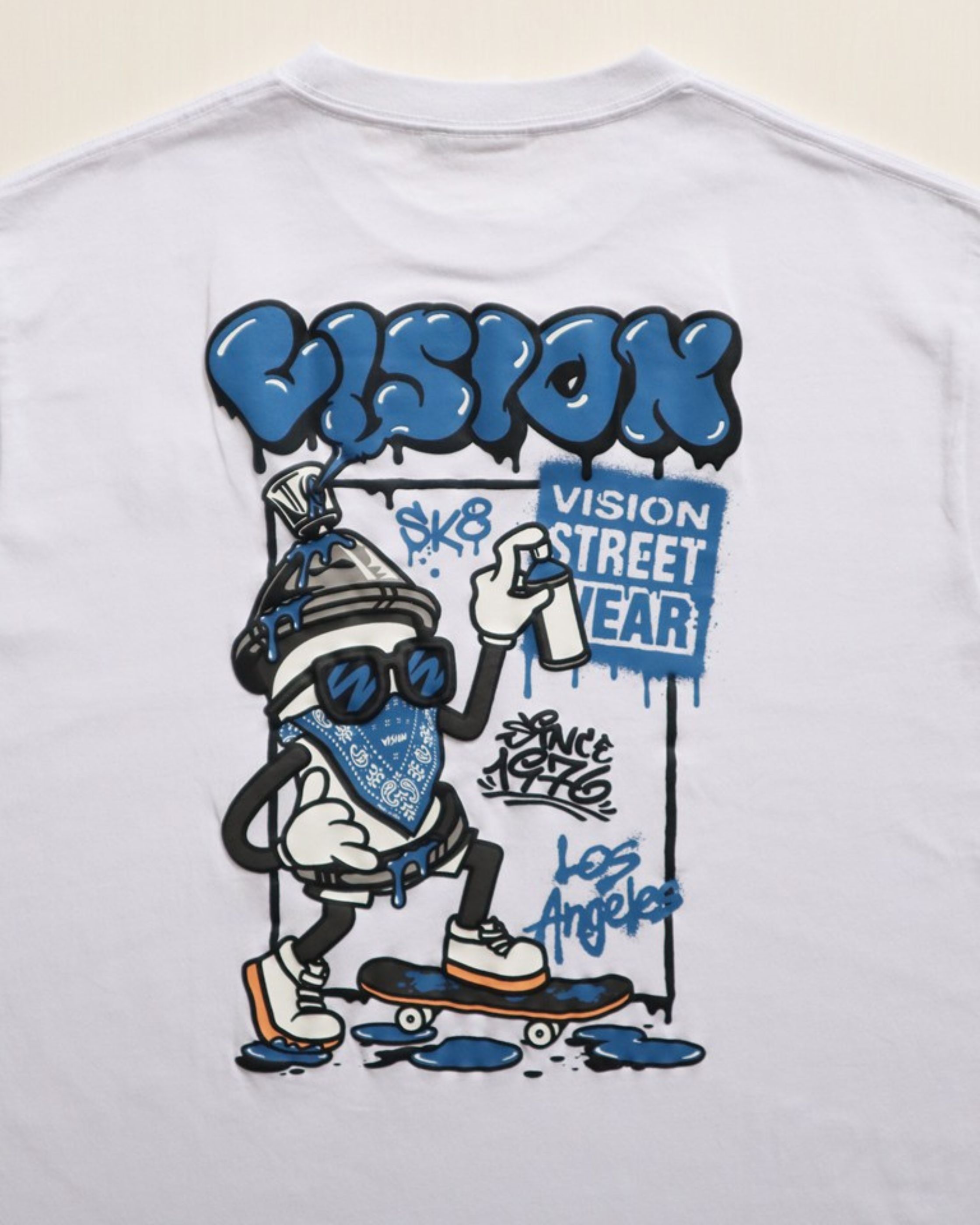 Spray Illust Tee / スプレーアートイラストTシャツ – Ha-Li-C STORE
