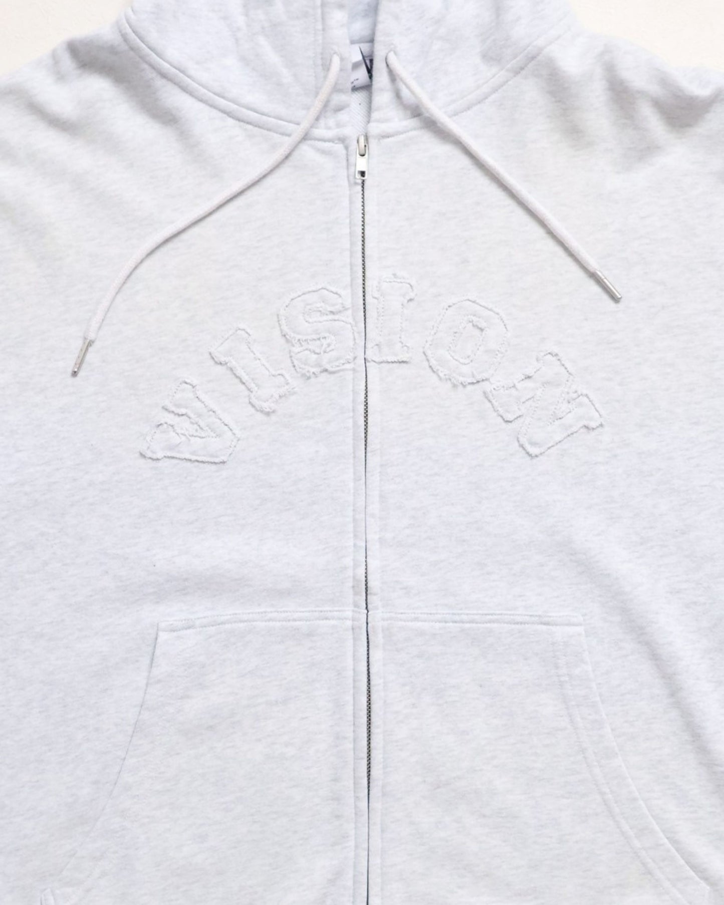 Bleach College ZIP / ブリーチ加工Wジップカレッジパーカー