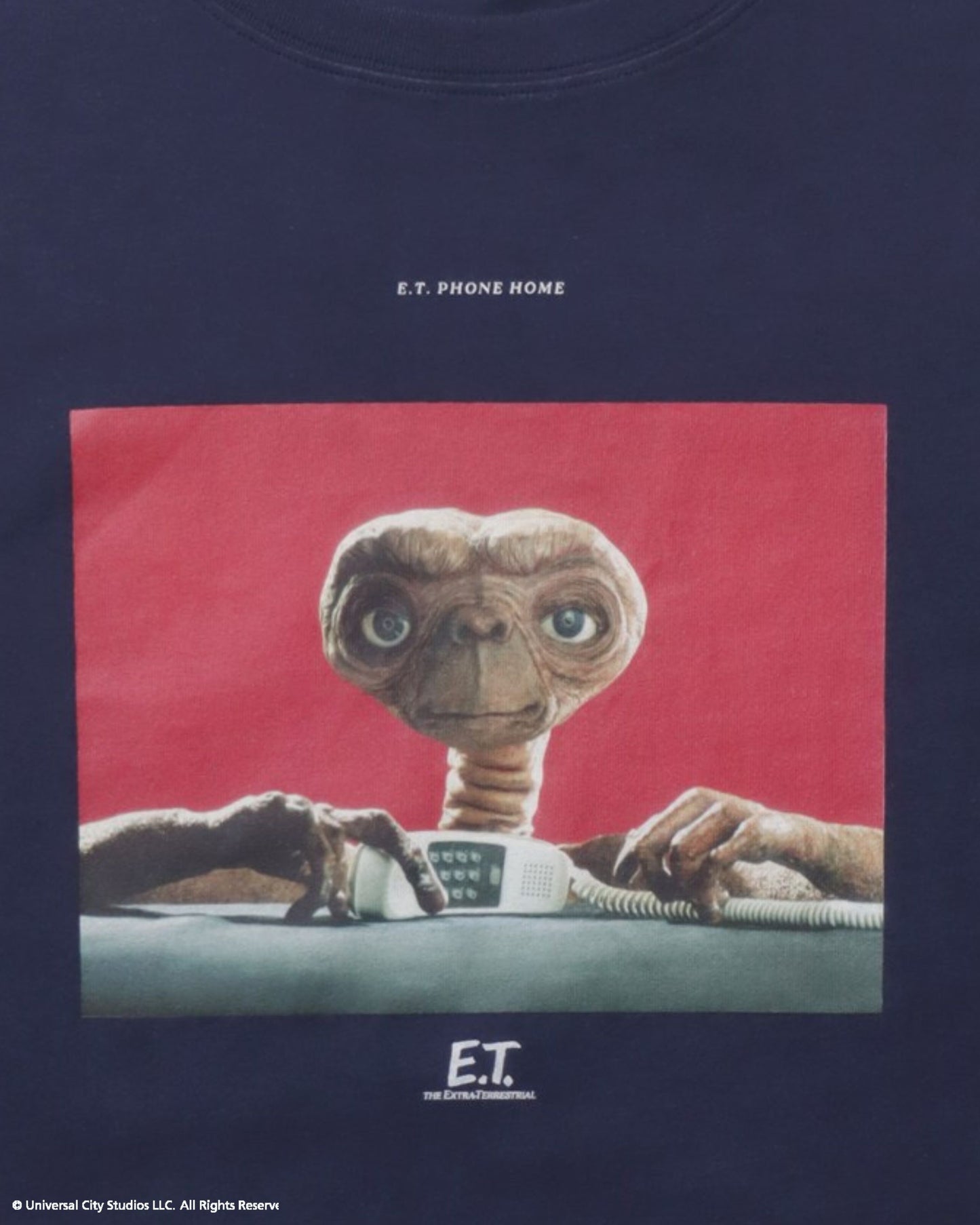 【E.T.】フォトプリントTシャツ