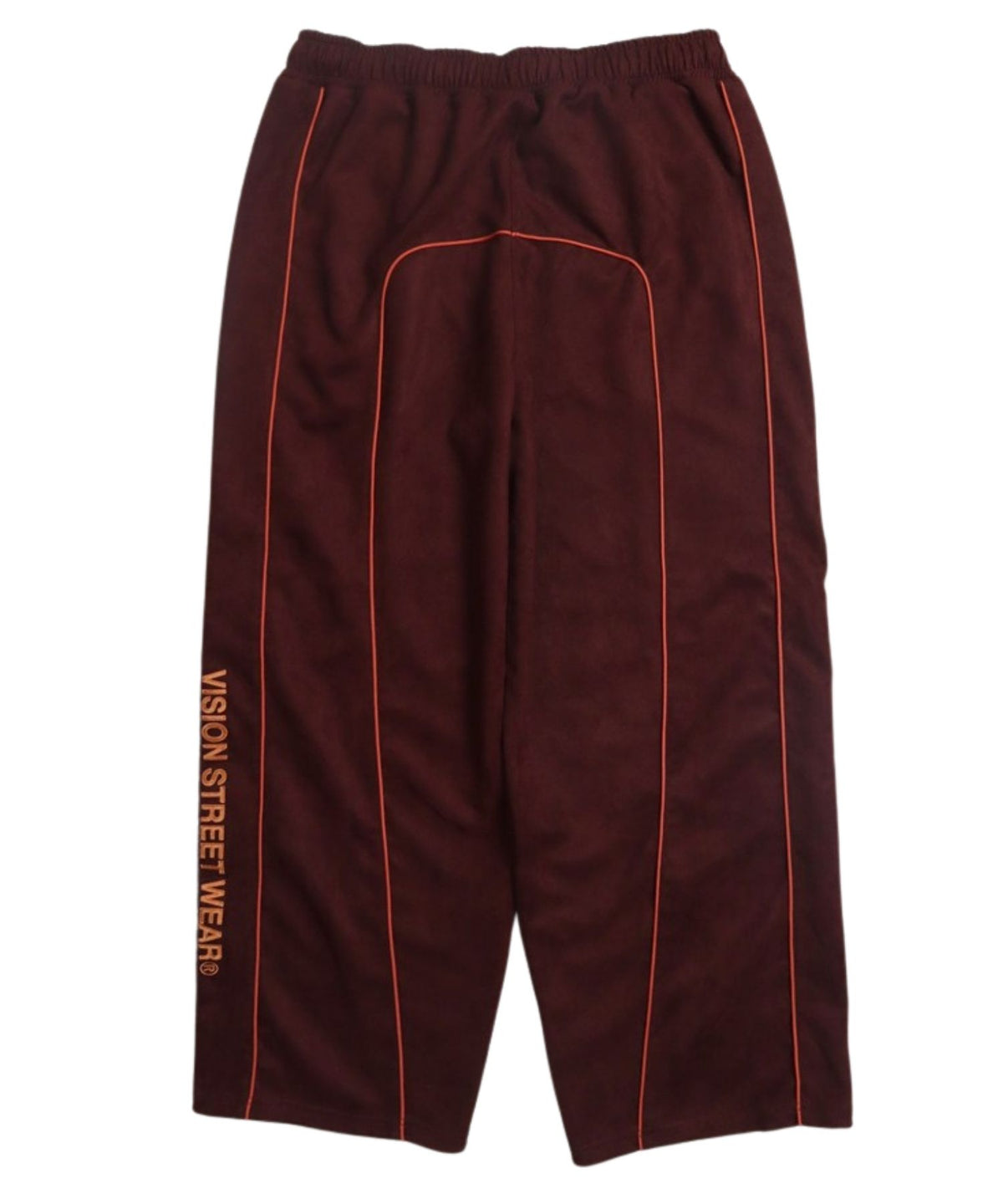 Fake suede piping pants / フェイクスエードパイピングパンツ