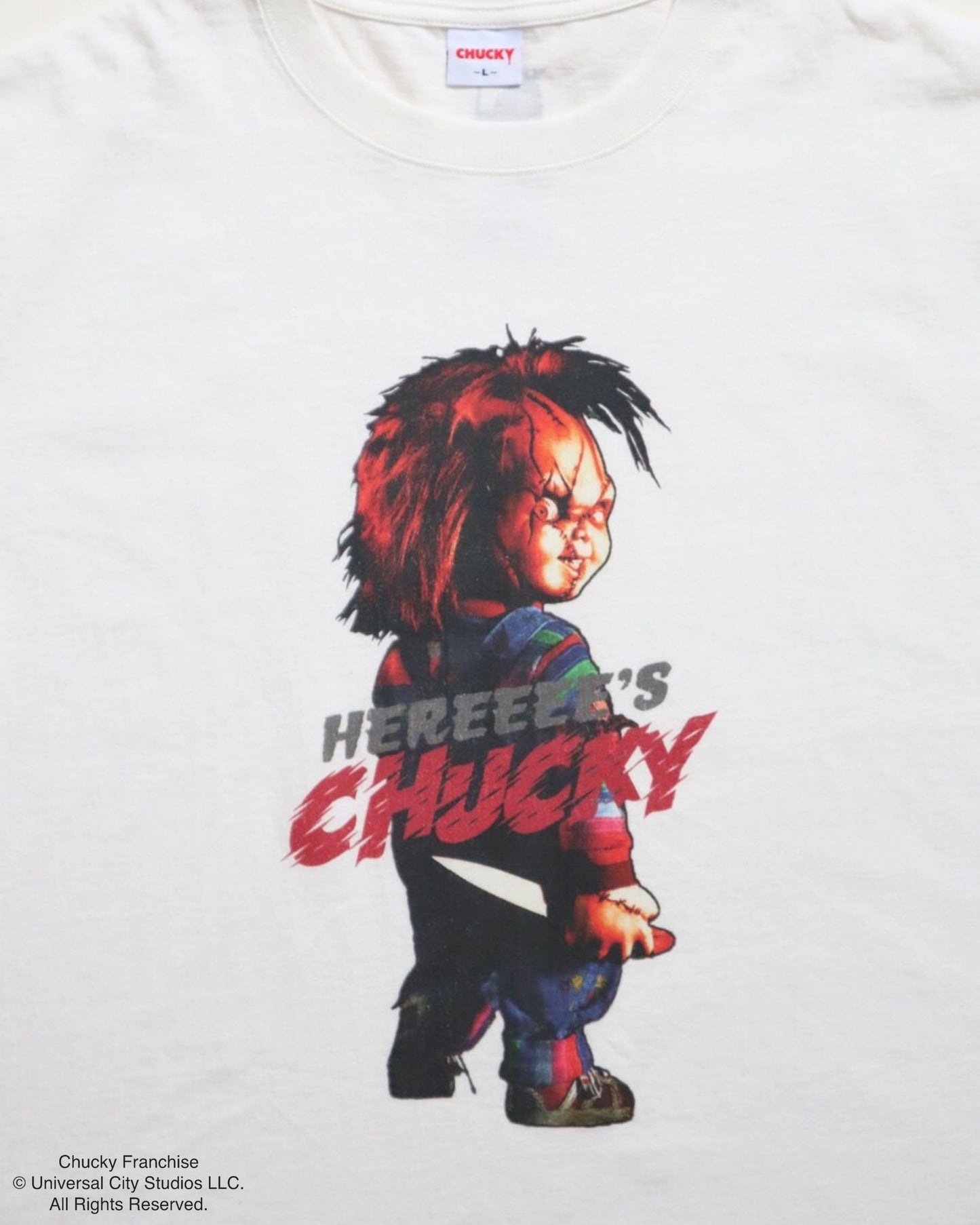 【CHUCKY】チャッキー　BIGプリントT