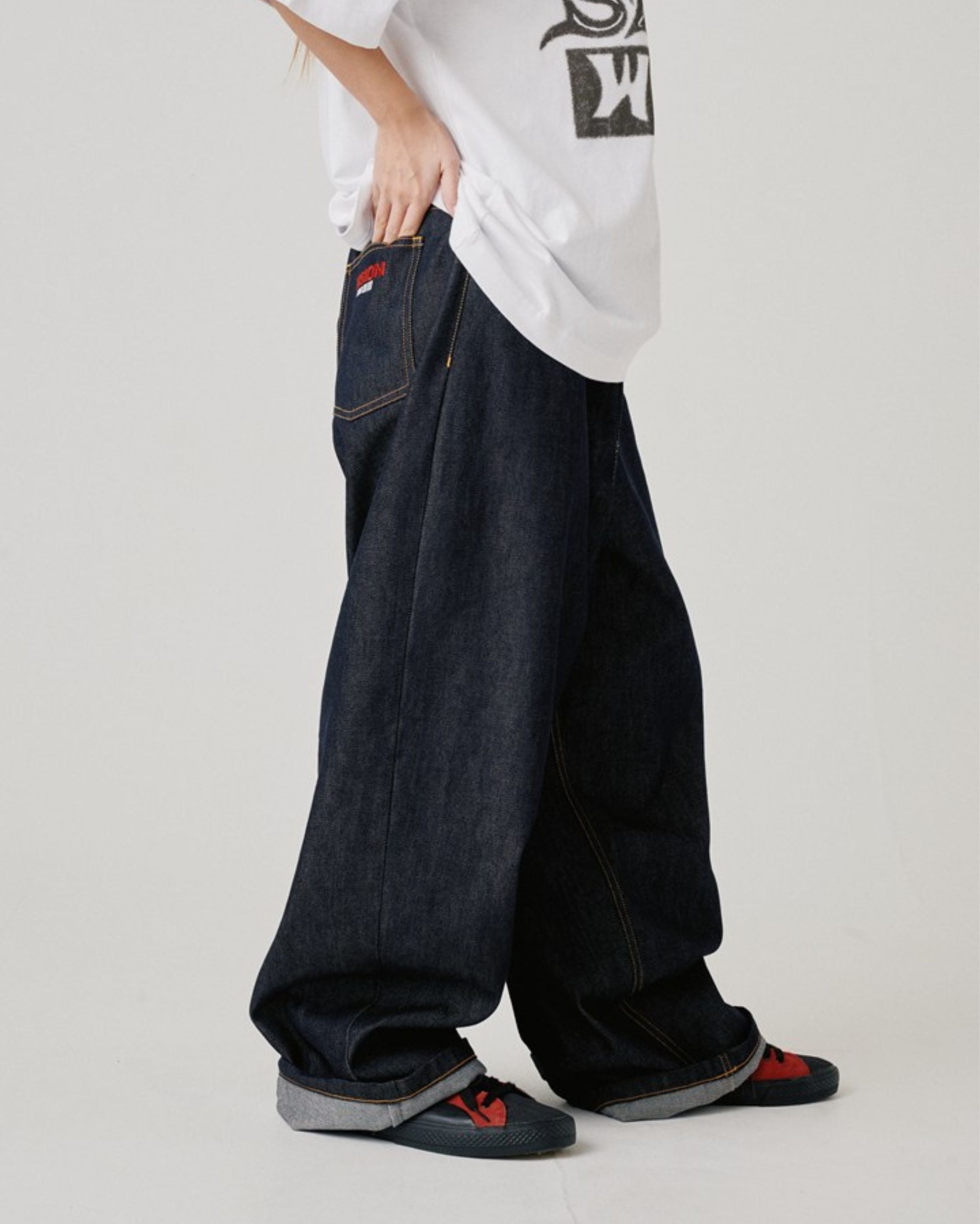 PEOPLESENSE リジットバギーデニム Rigid Buggy Denim / リジットバギーデニム – Ha-Li-C STORE（ハリック