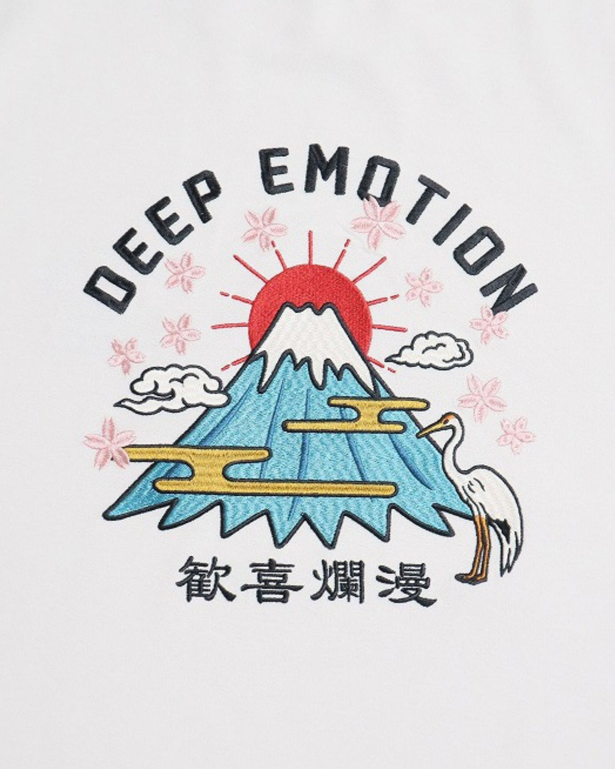 【Japan Series】MANEKINEKO Tee / 招き猫　刺繍Tシャツ
