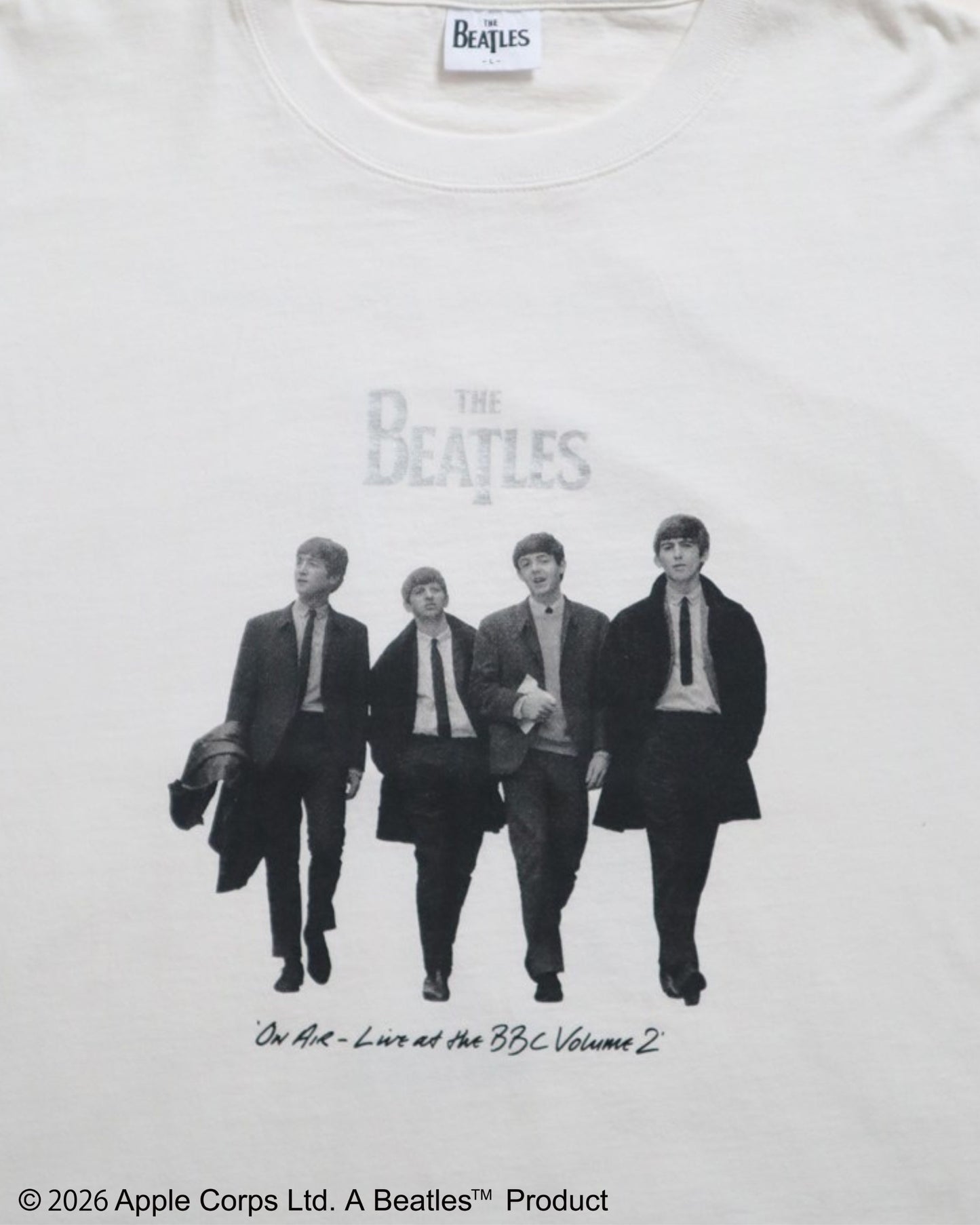 【ビートルズ】アルバムデザイン　箔プリントT