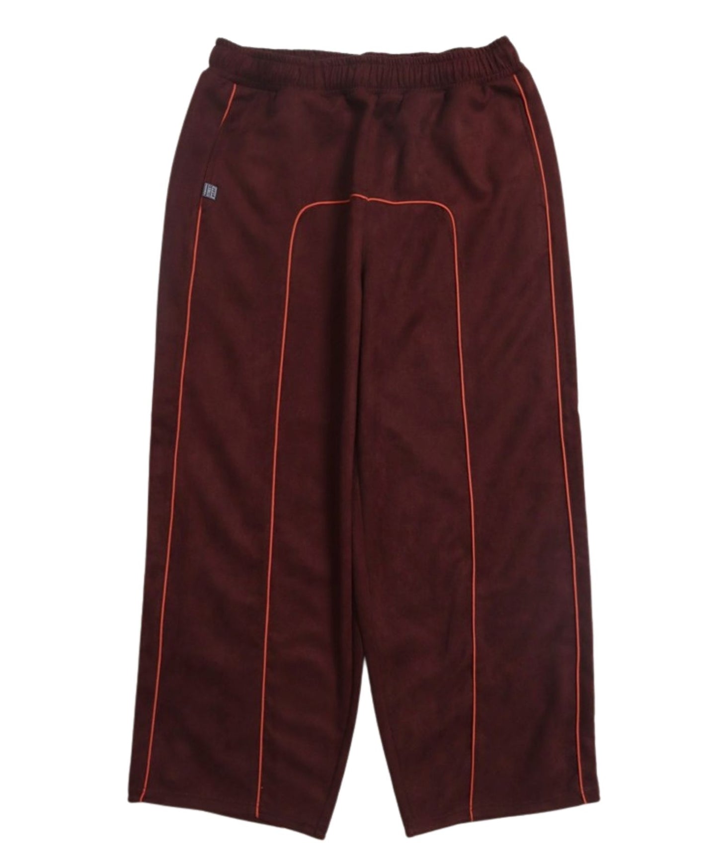 Fake suede piping pants / フェイクスエードパイピングパンツ