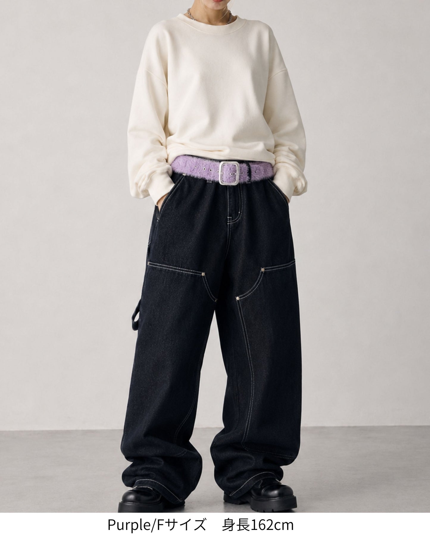 Fur belt / 3色展開 ファーベルト