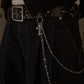Cross W Chain belt / クロスチャームチェーンベルト