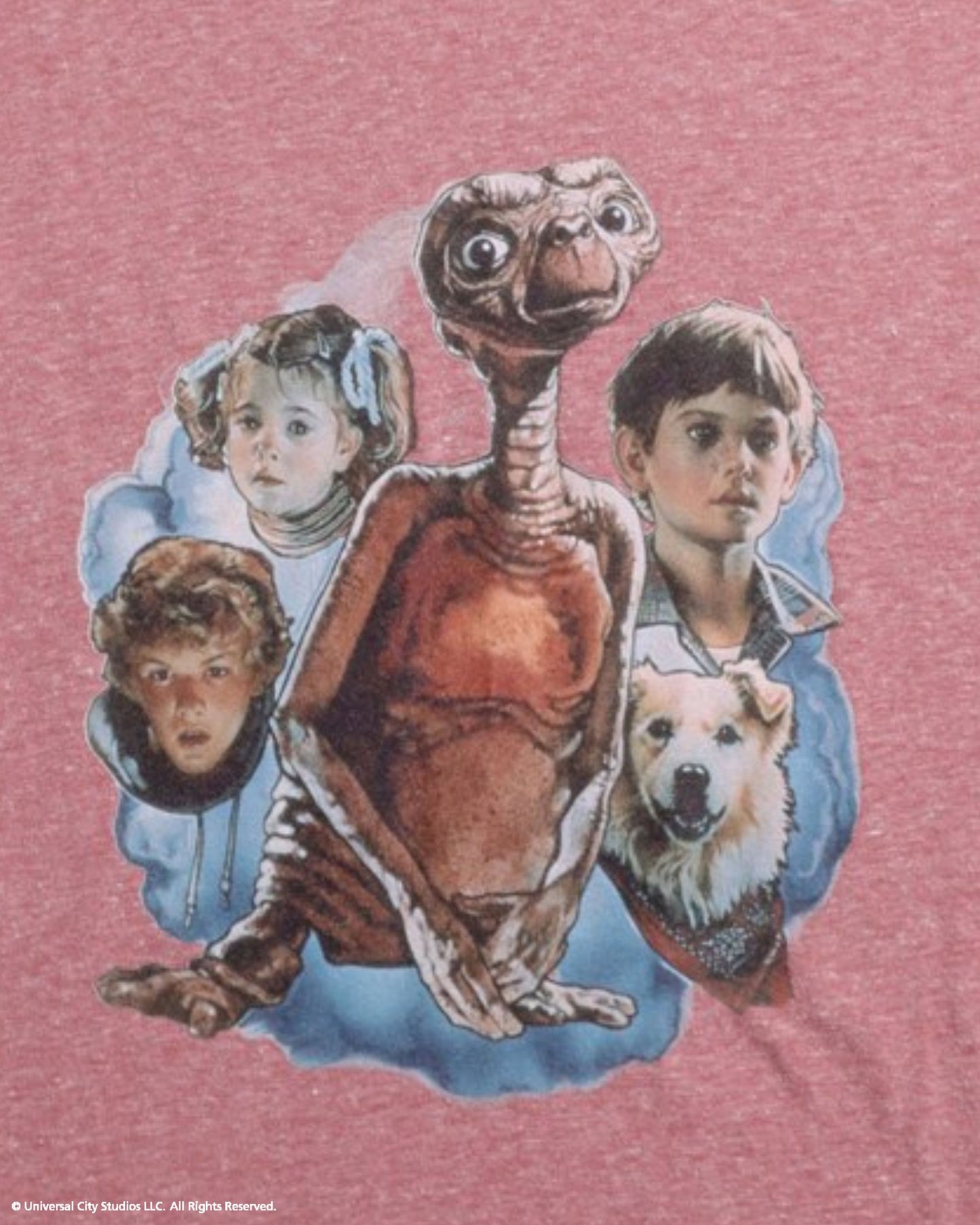 【E.T.】リンガーTシャツ