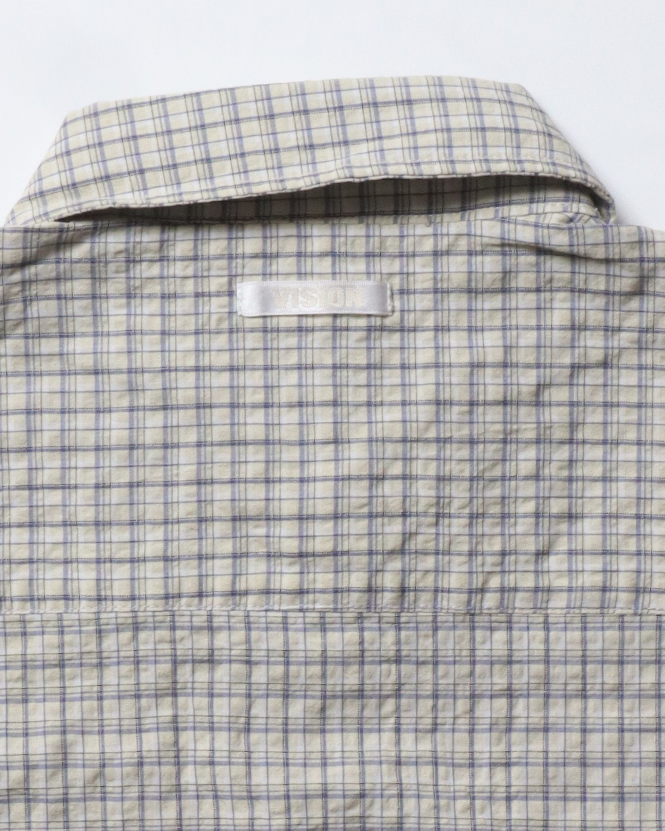 Seersucker Check Shirt / シアサッカーチェックシャツ – Ha-Li-C