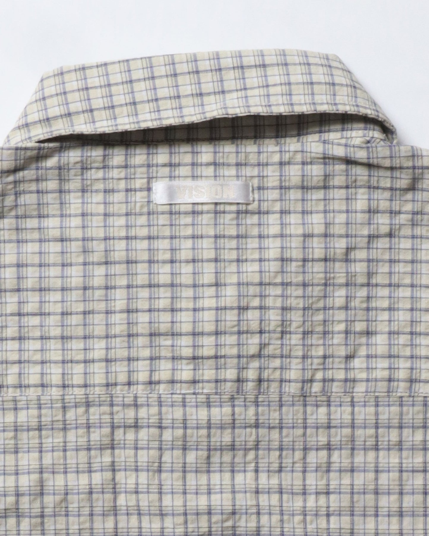 Seersucker Check Shirt / シアサッカーチェックシャツ
