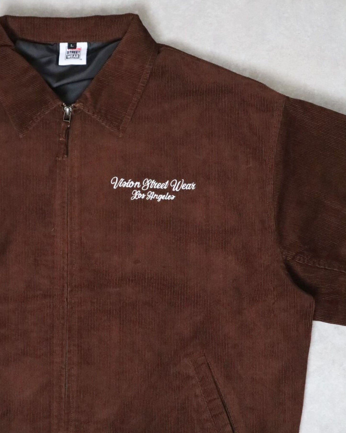 Embroidered Corduroy Jacket