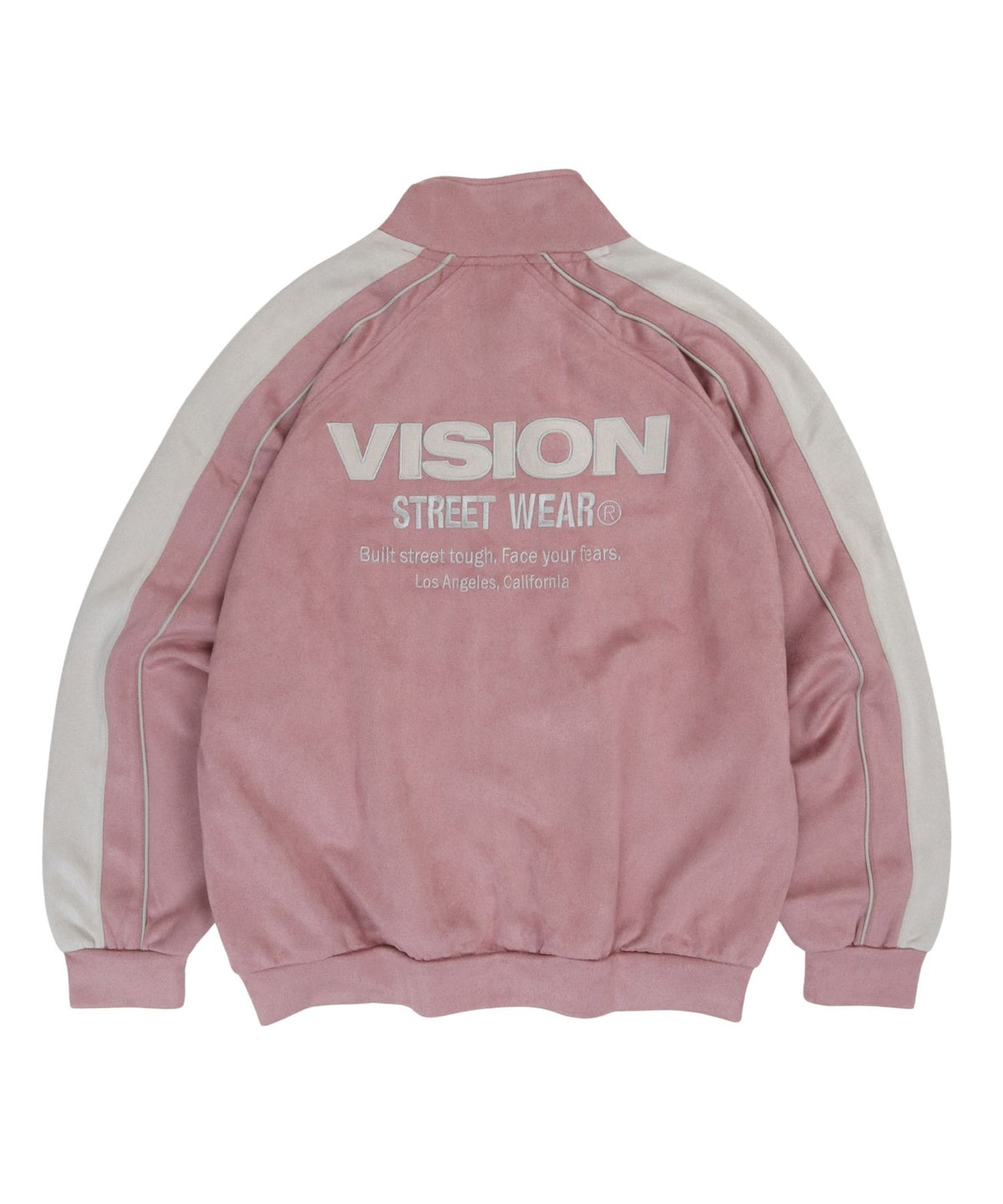 Fake suede track jacket / フェイクスエードトラックジャケット