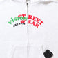 Felt Arch  Zip Hoodie