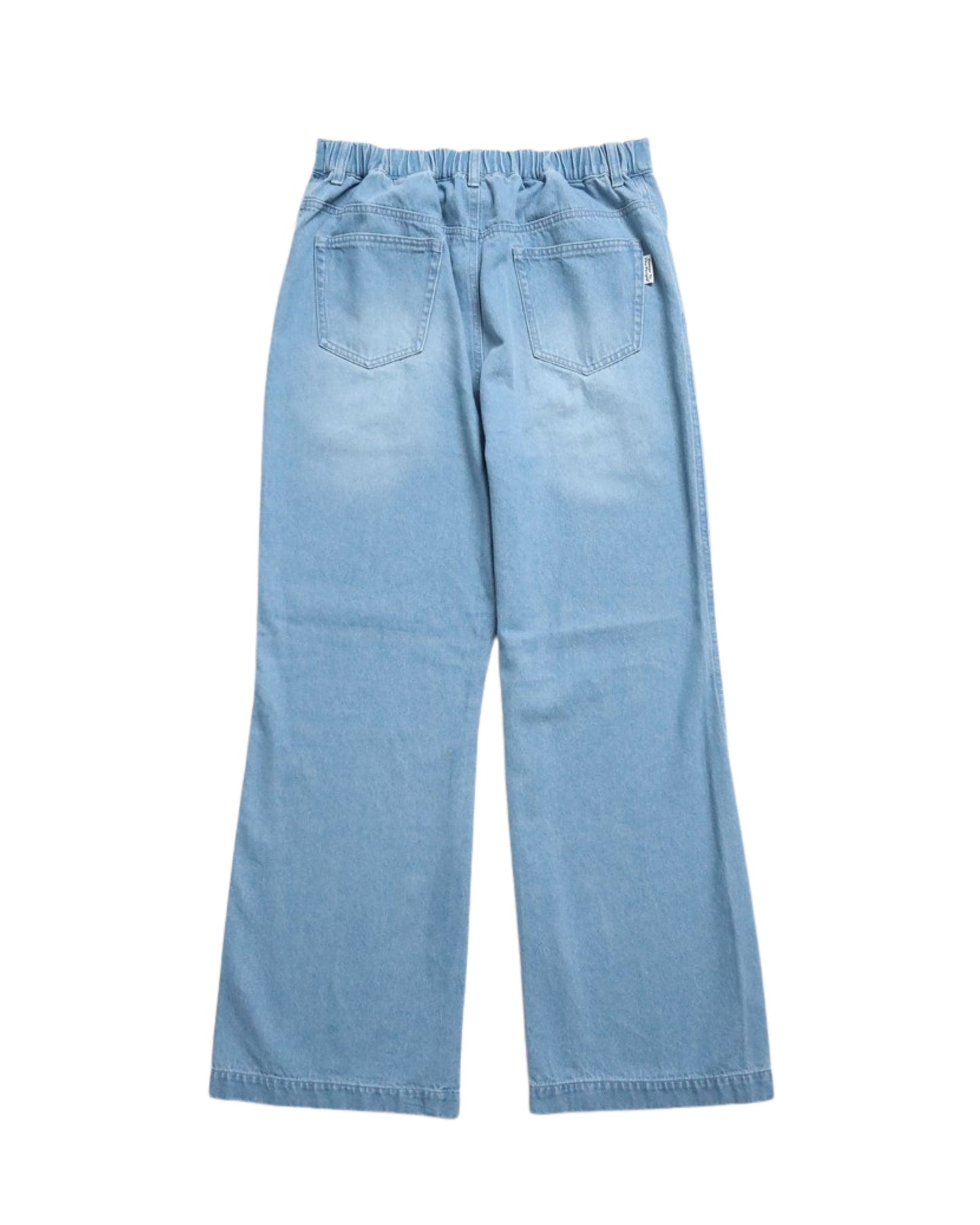 フェード加工フレアデニム