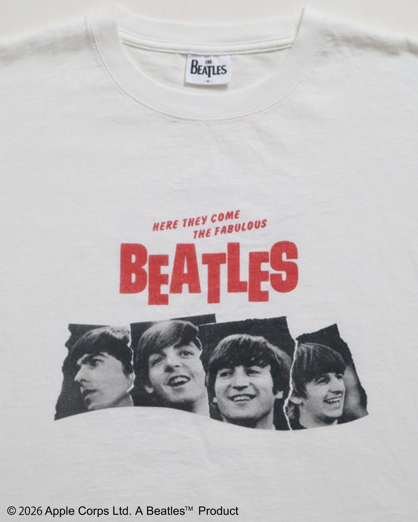 【ビートルズ】ツアープリントT
