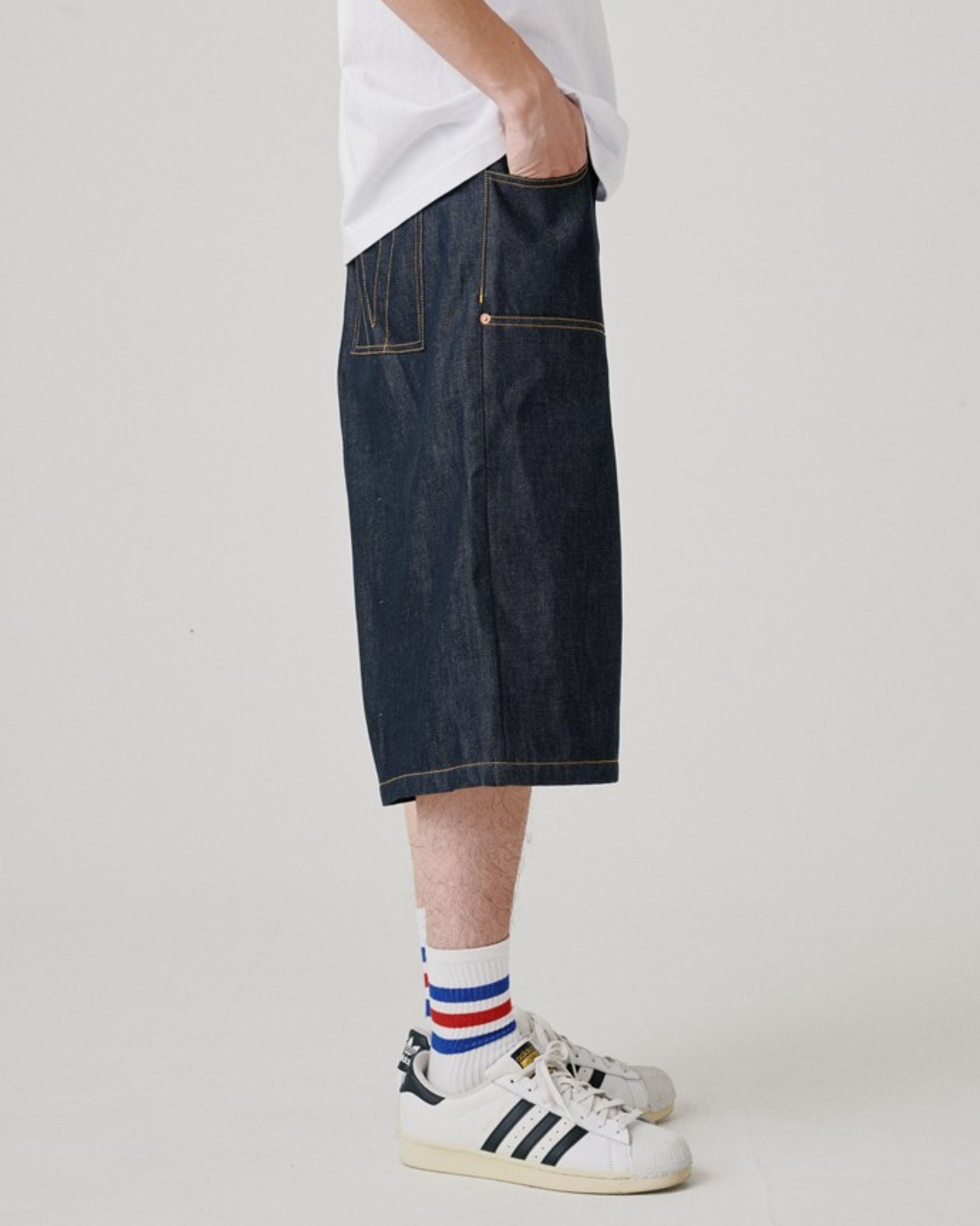 Rigid shorts Denim / リジットショートデニム – Ha-Li-C STORE（ハ