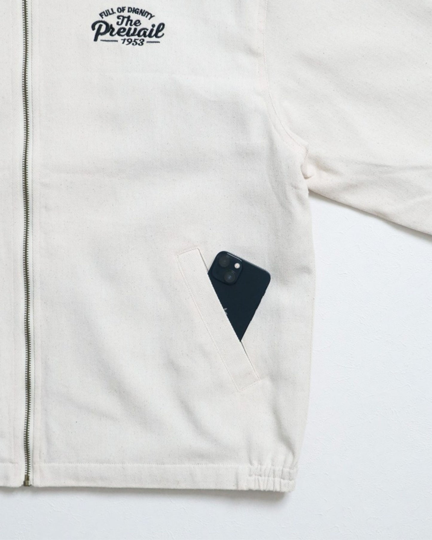 襟コーデュロイ　クラシックカー刺繍ジャケット