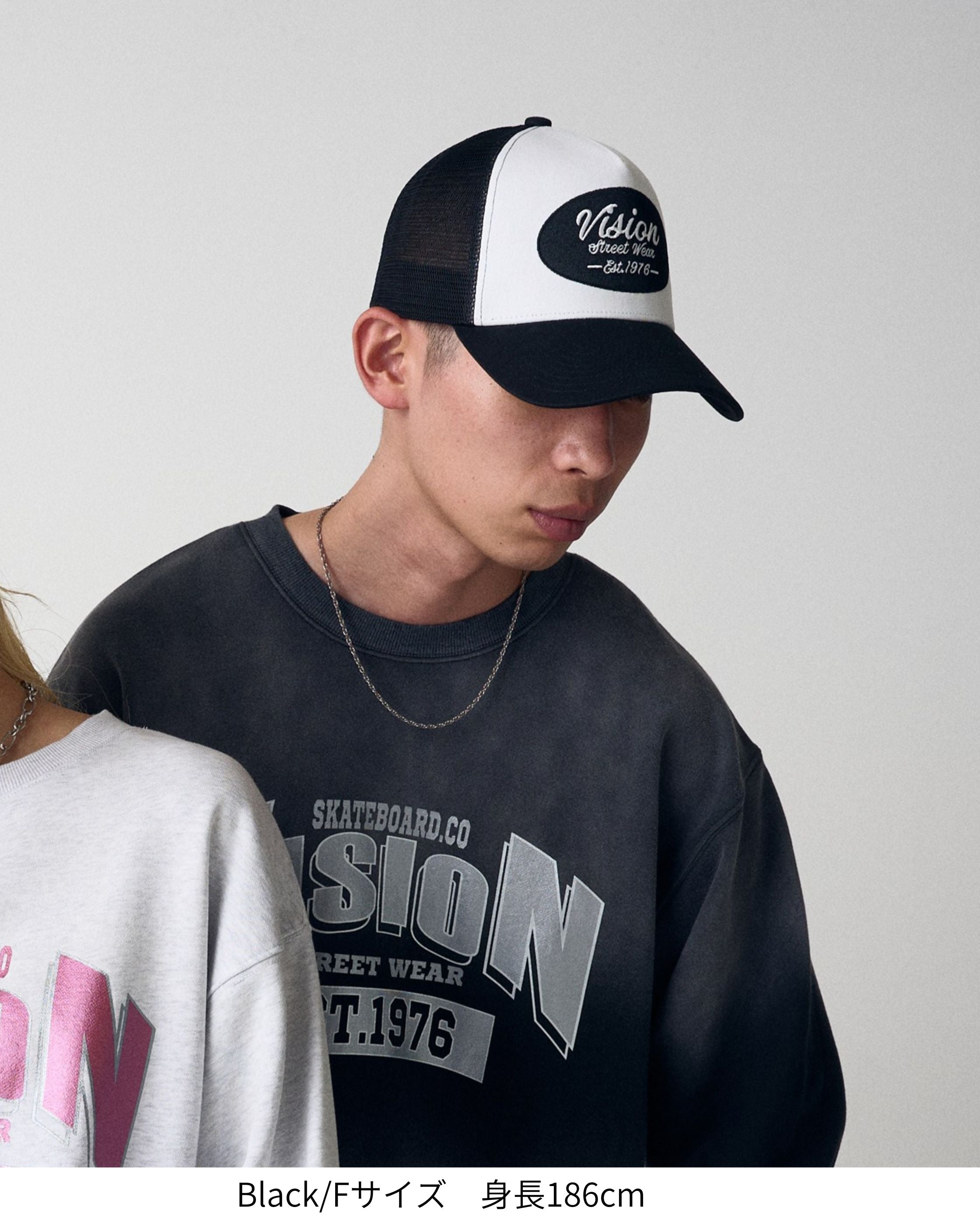 帽子 visionstreetwear VISION STREET WEAR】Mesh cap / メッシュロゴキャップ – Ha-Li-C