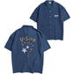 Curve Logo Shirt / 異素材カーブロゴシャツ