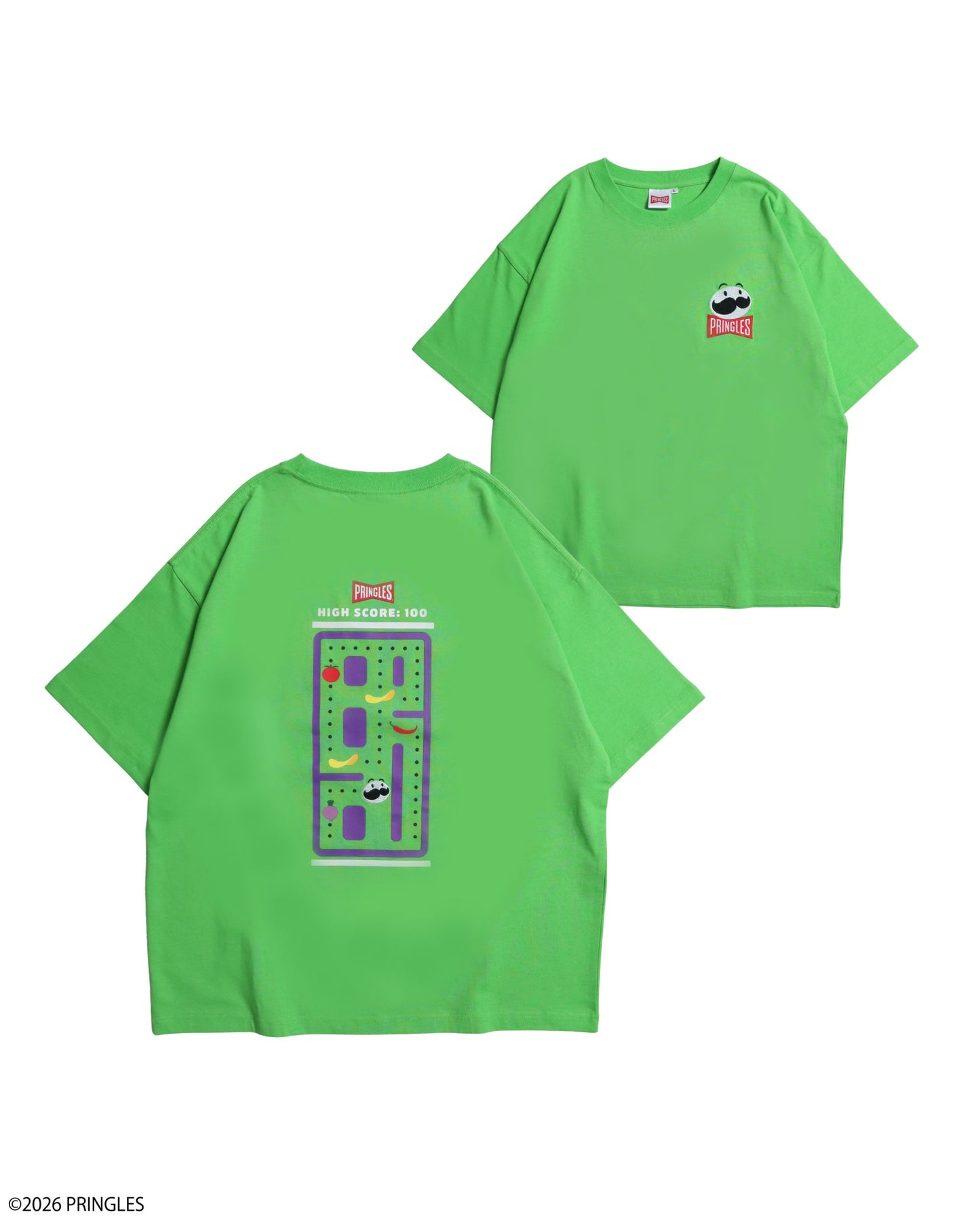 【PRINGLES】ゲーム柄Tシャツ