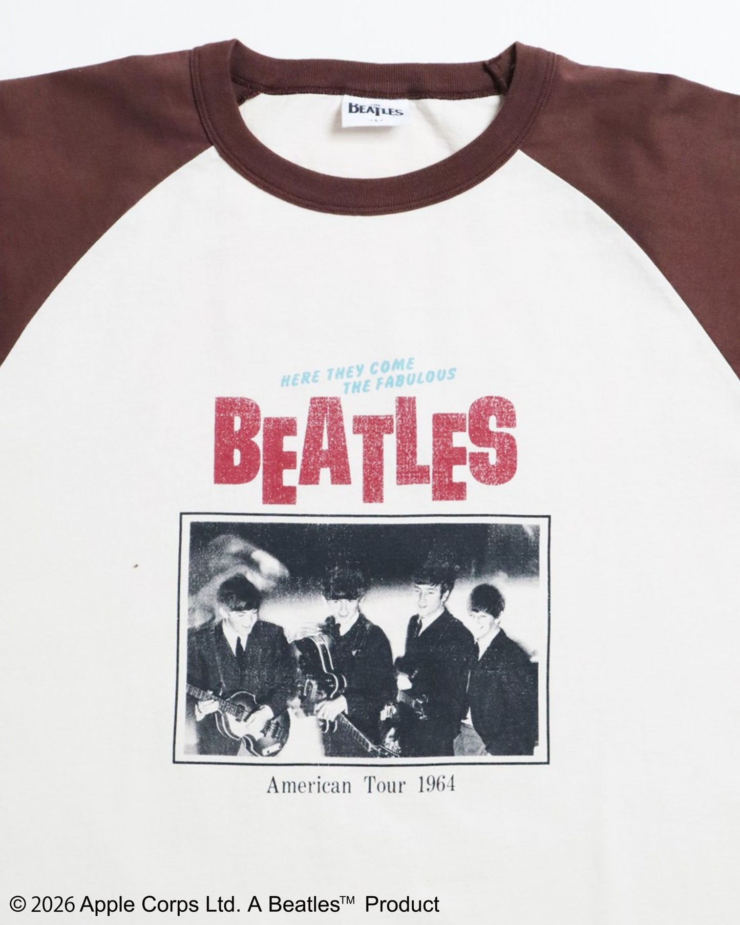 【ビートルズ】ツアープリントラグランT