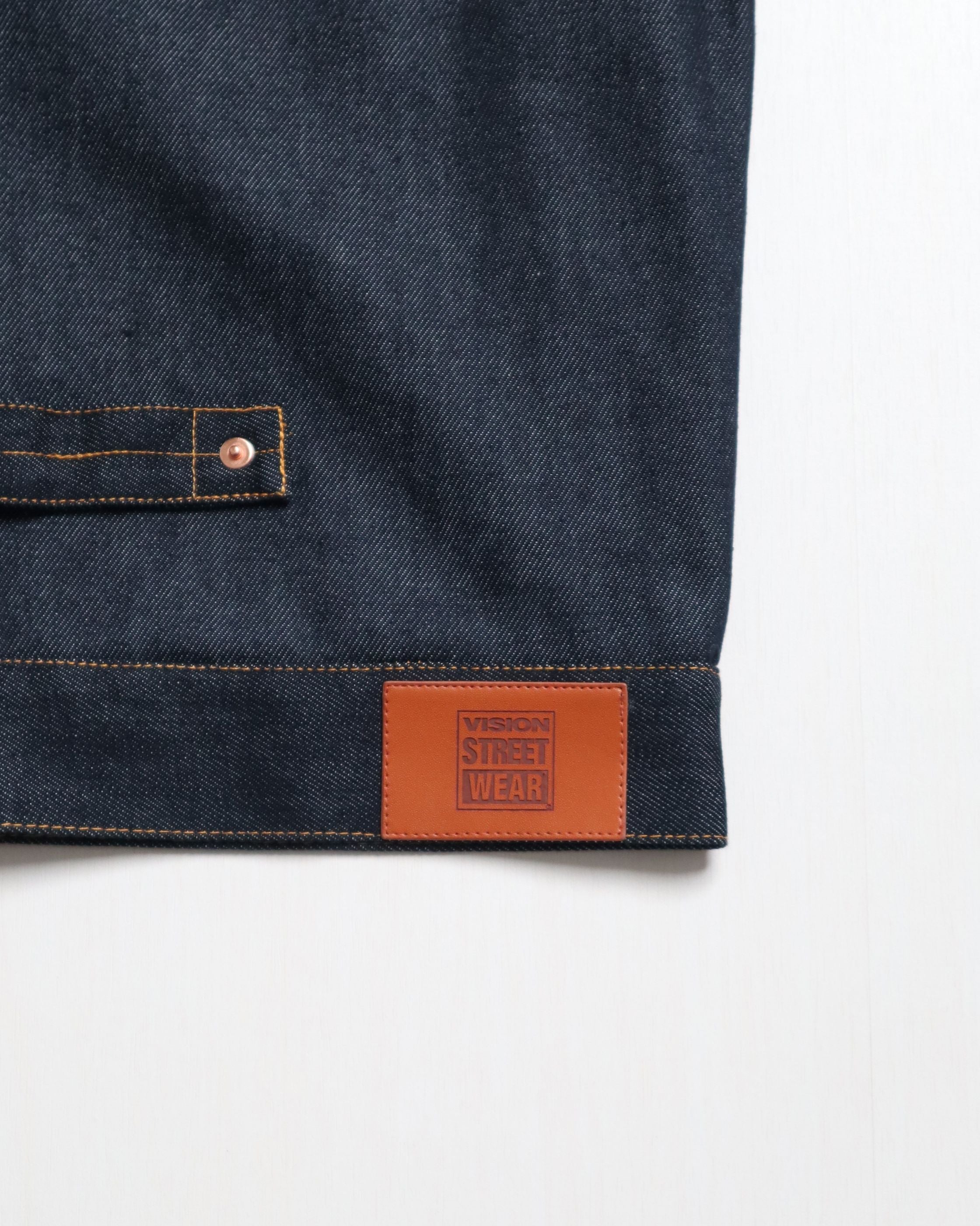VISION STREET WEAR】Rigid Denim Jacket / ステッチリジットデニム