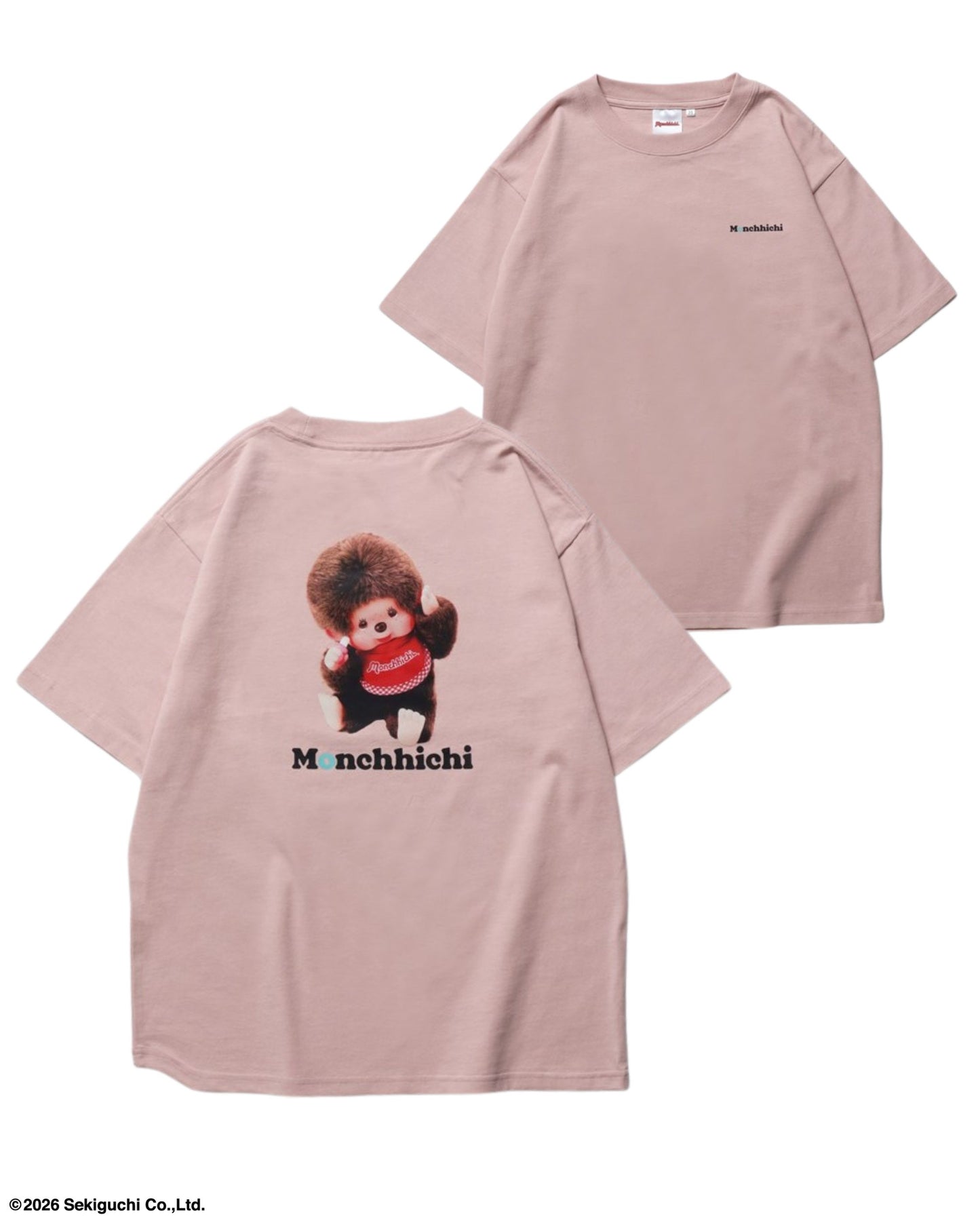 【モンチッチ】フォトプリントTシャツ