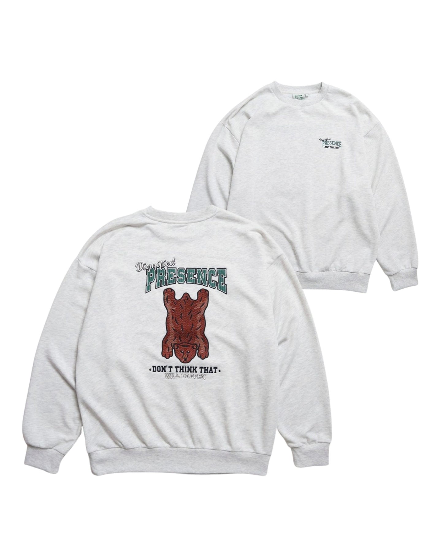 チベタンラグスウェット　クマ柄