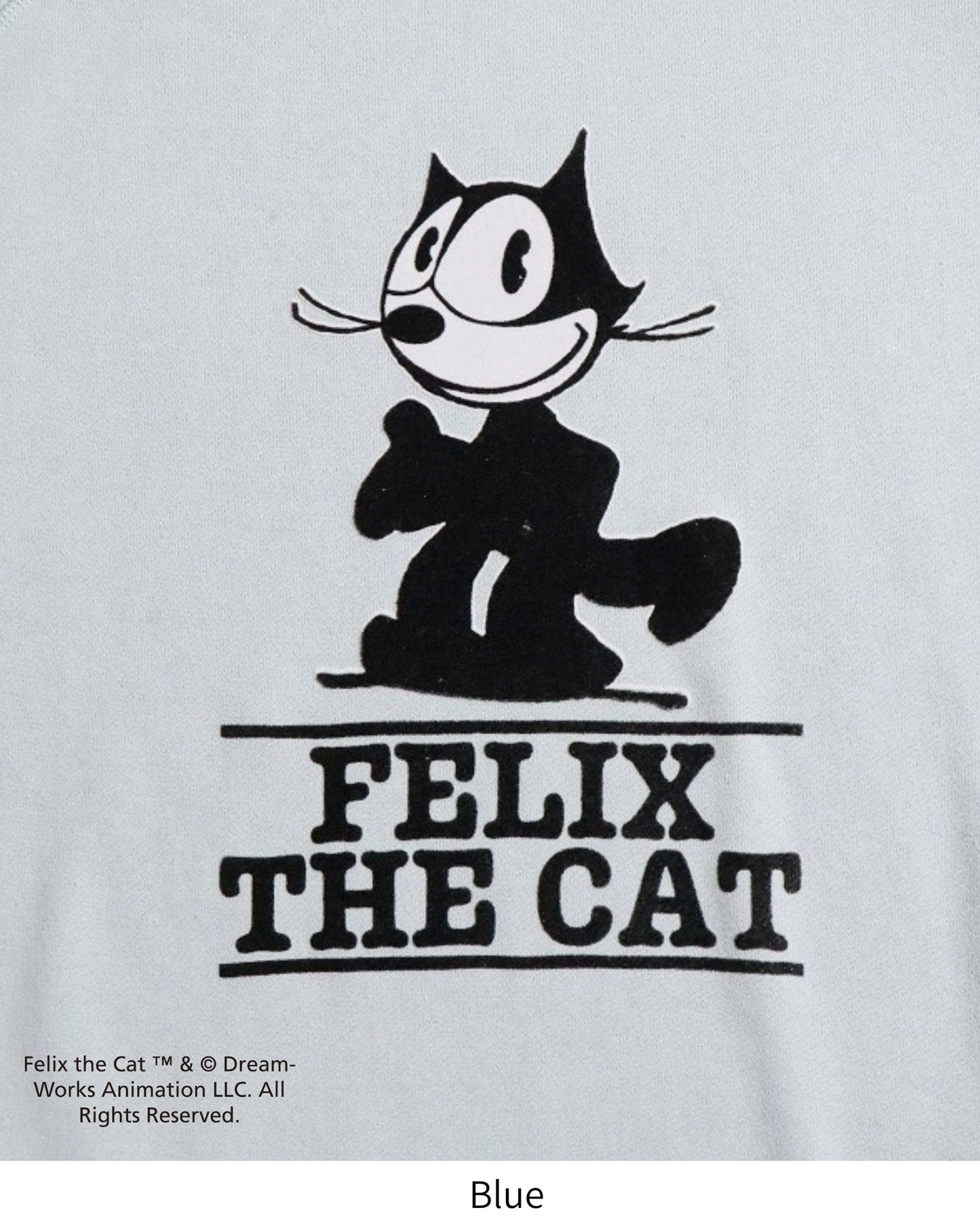 【FELIX THE CAT】ラグランフロッキースウェット