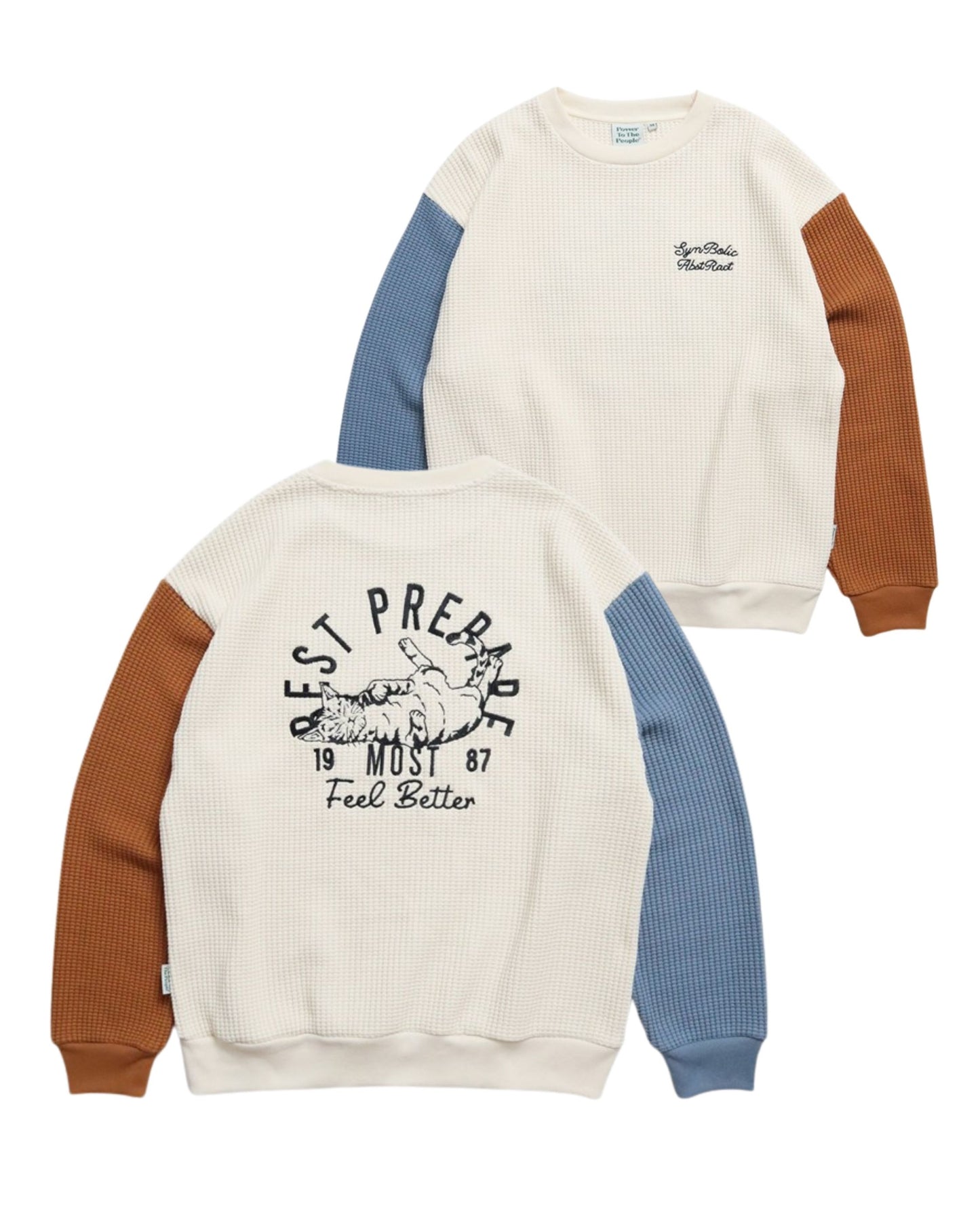 Cat Waffle Sweatshirt