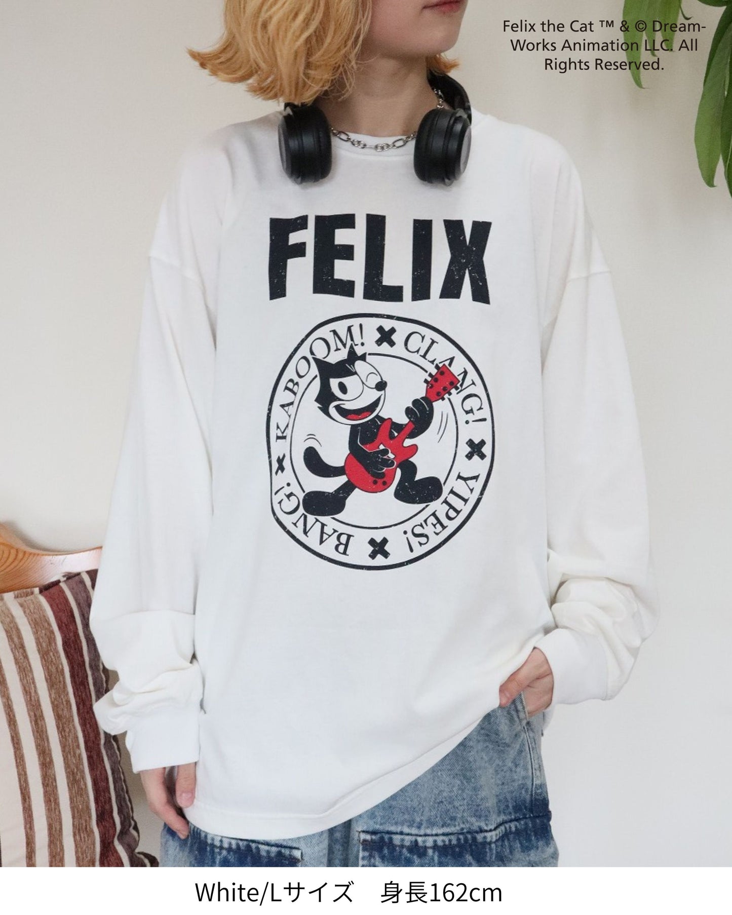 【FELIX THE CAT】ツアーイラストロンTee