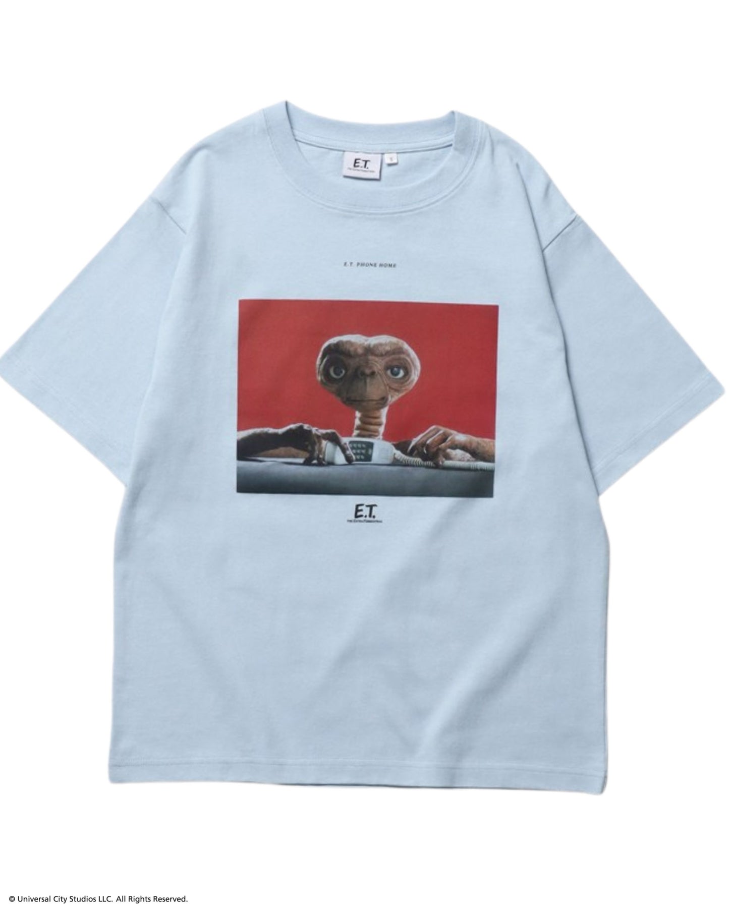 【E.T.】フォトプリントTシャツ