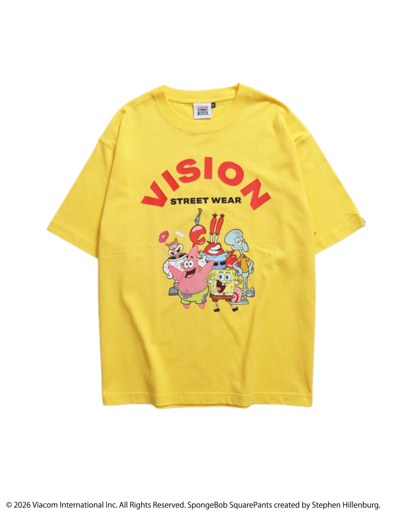 【スポンジ・ボブコラボ】Character Tee / キャラクターグラフィックTシャツ