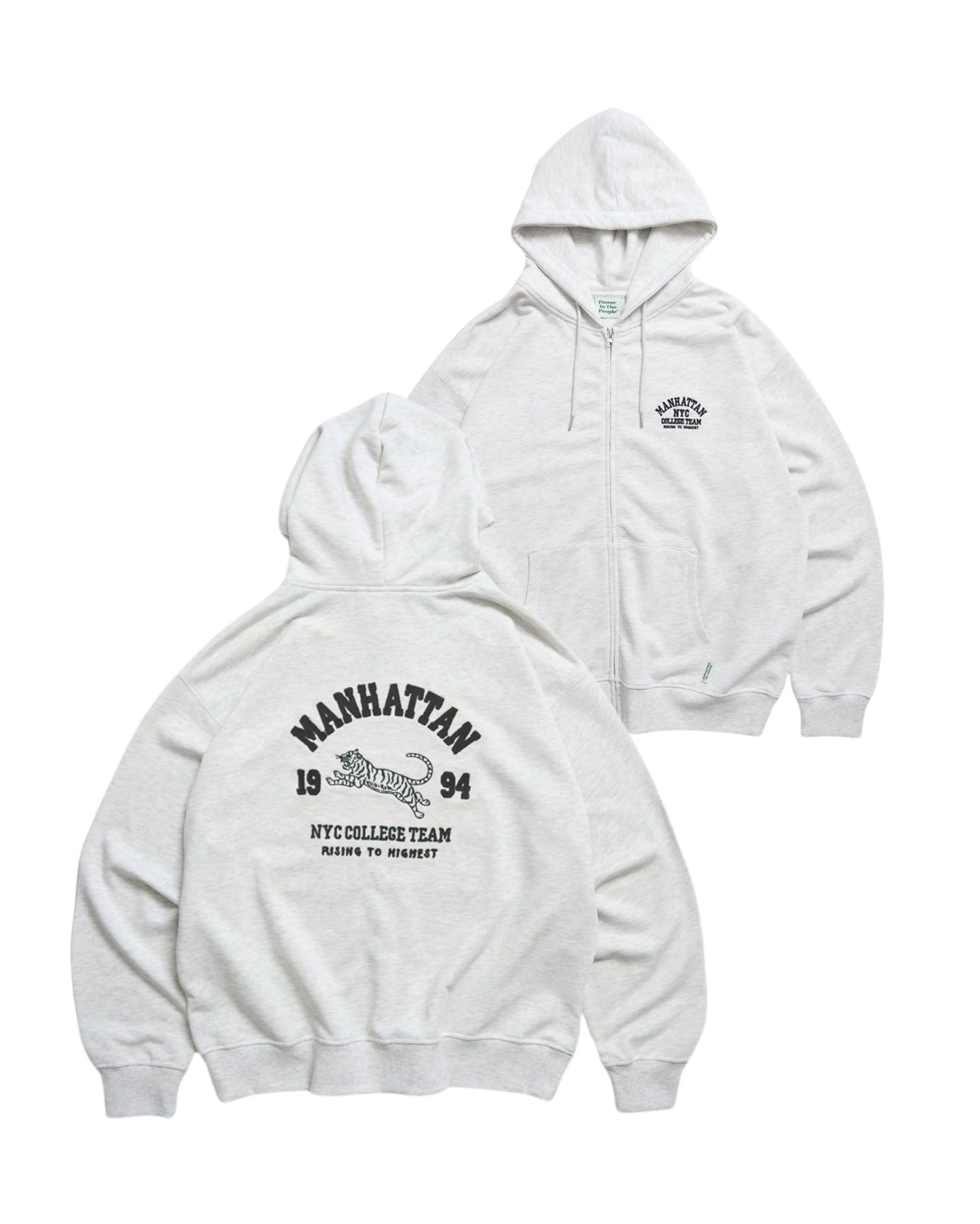 タイガーロゴZIPパーカー