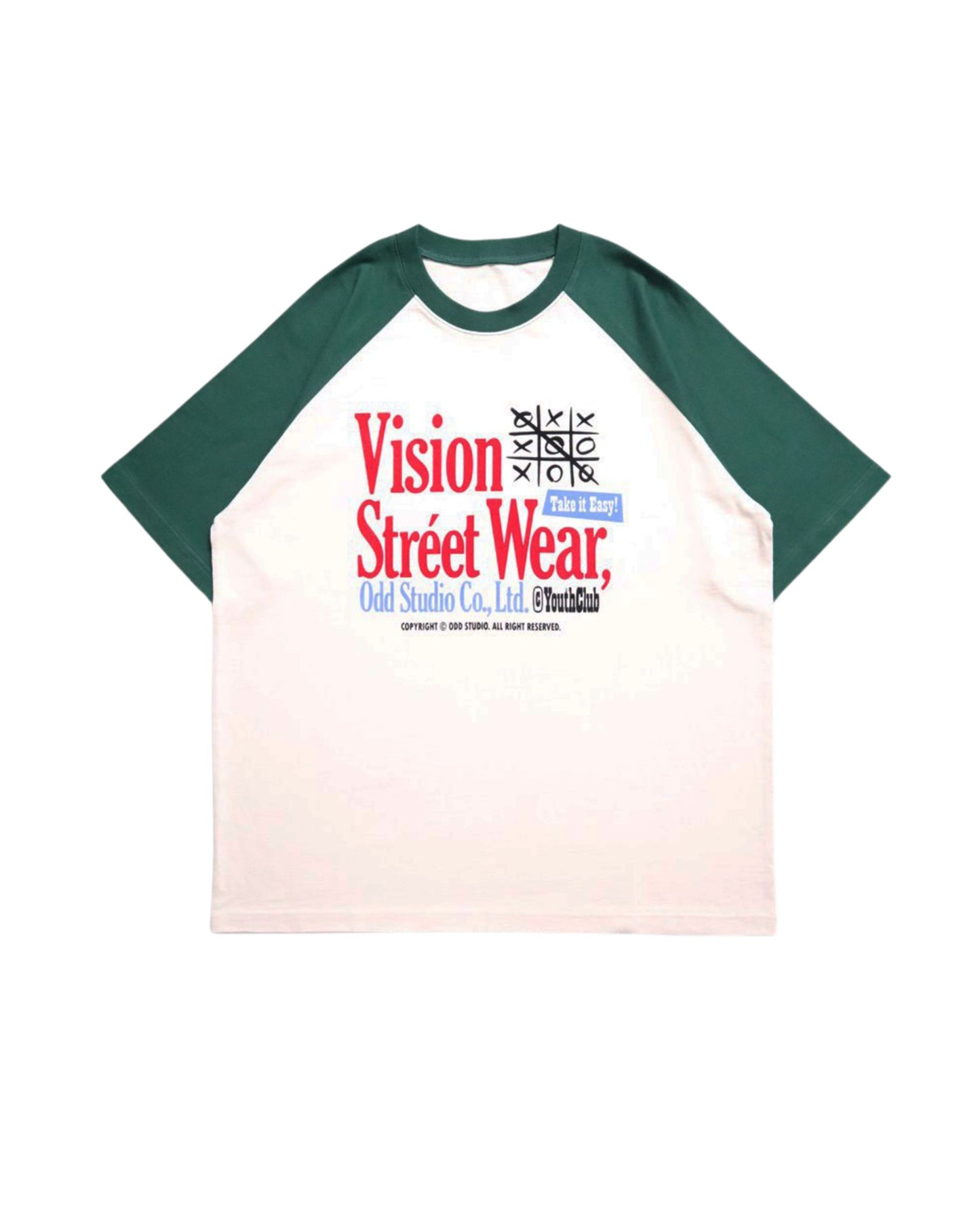 【ODDSTUDIO】Raglan T-shirt